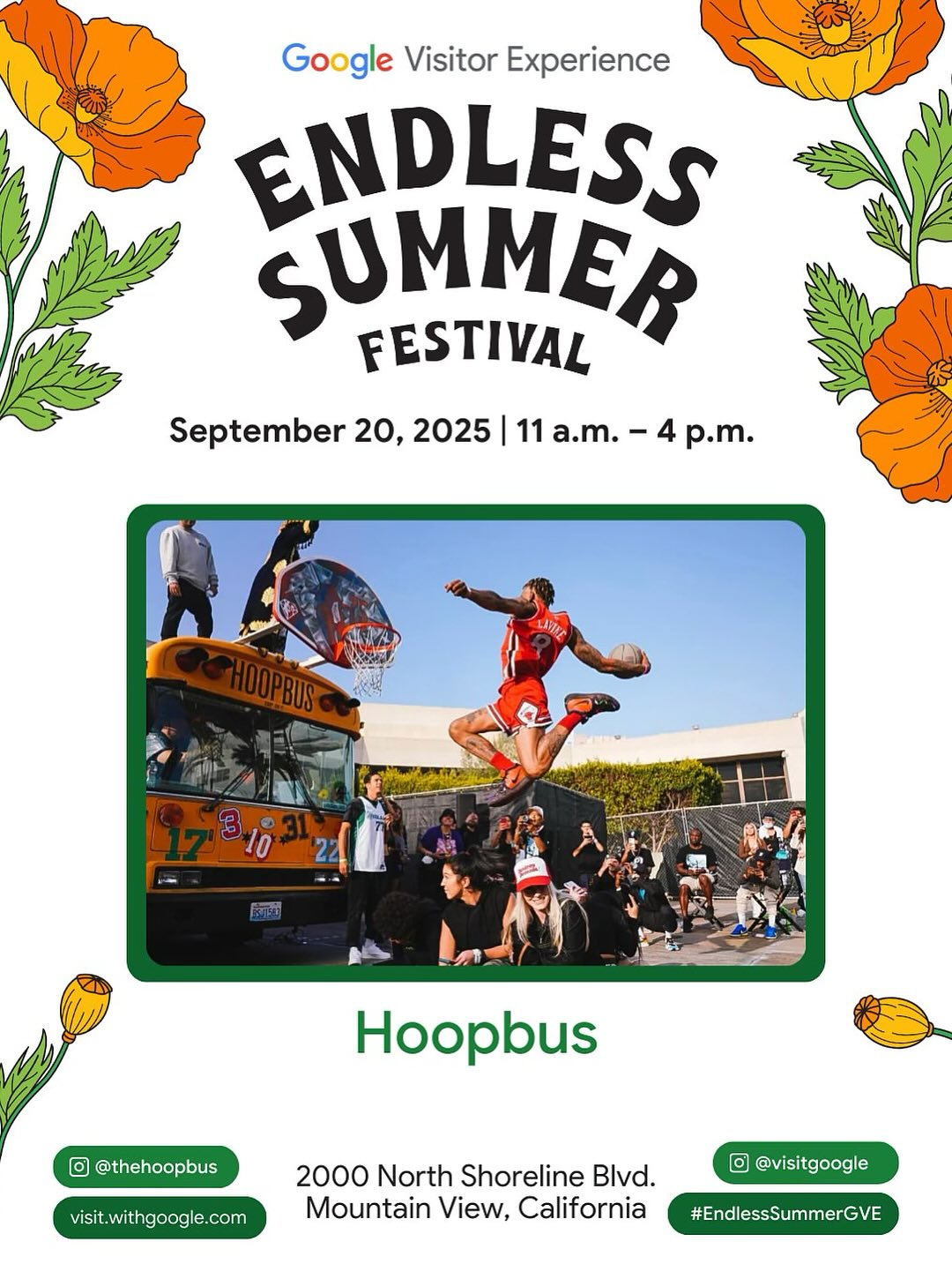 Google Hoopbus - Summer Festival
