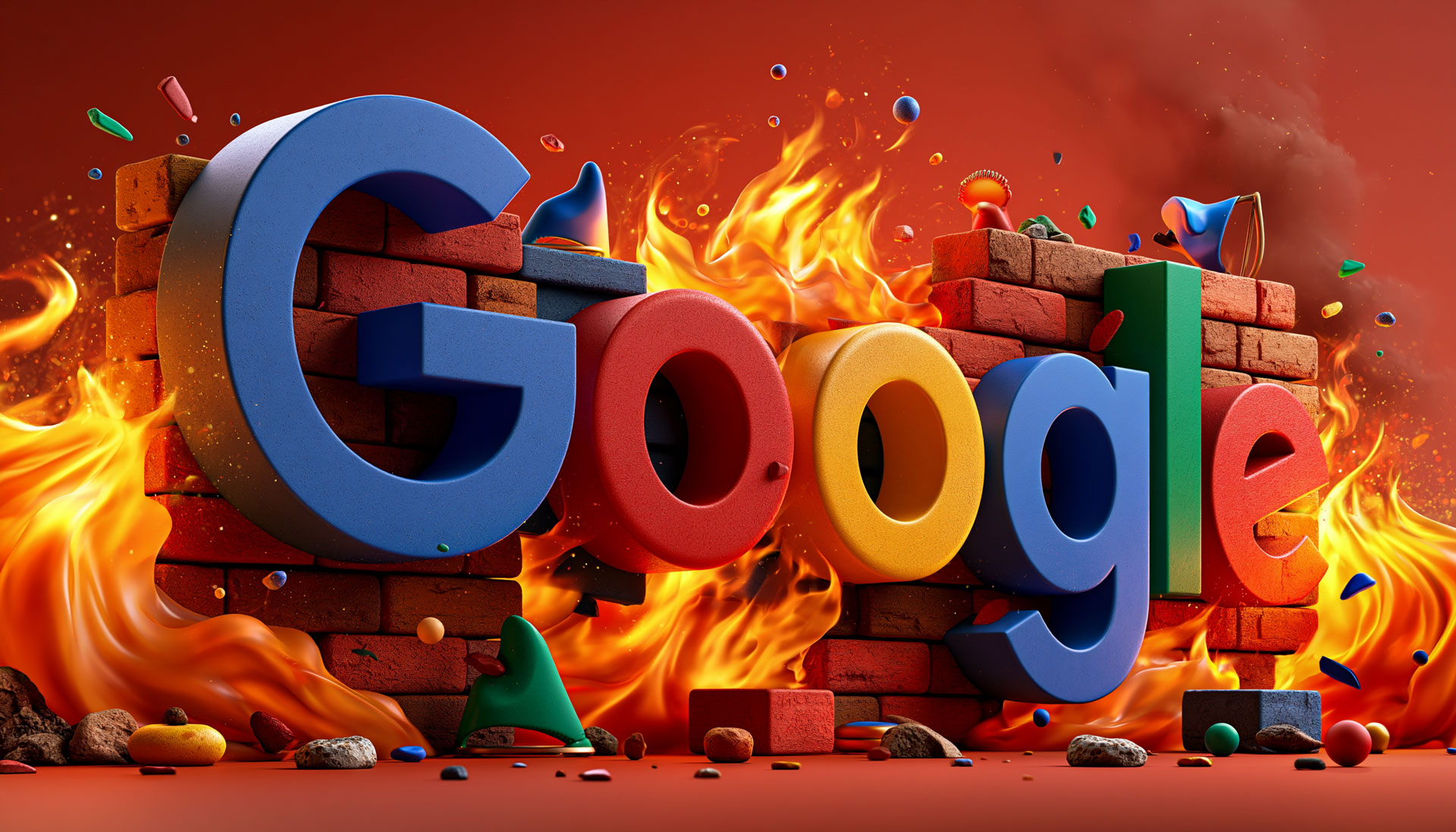 Google Brick Wall