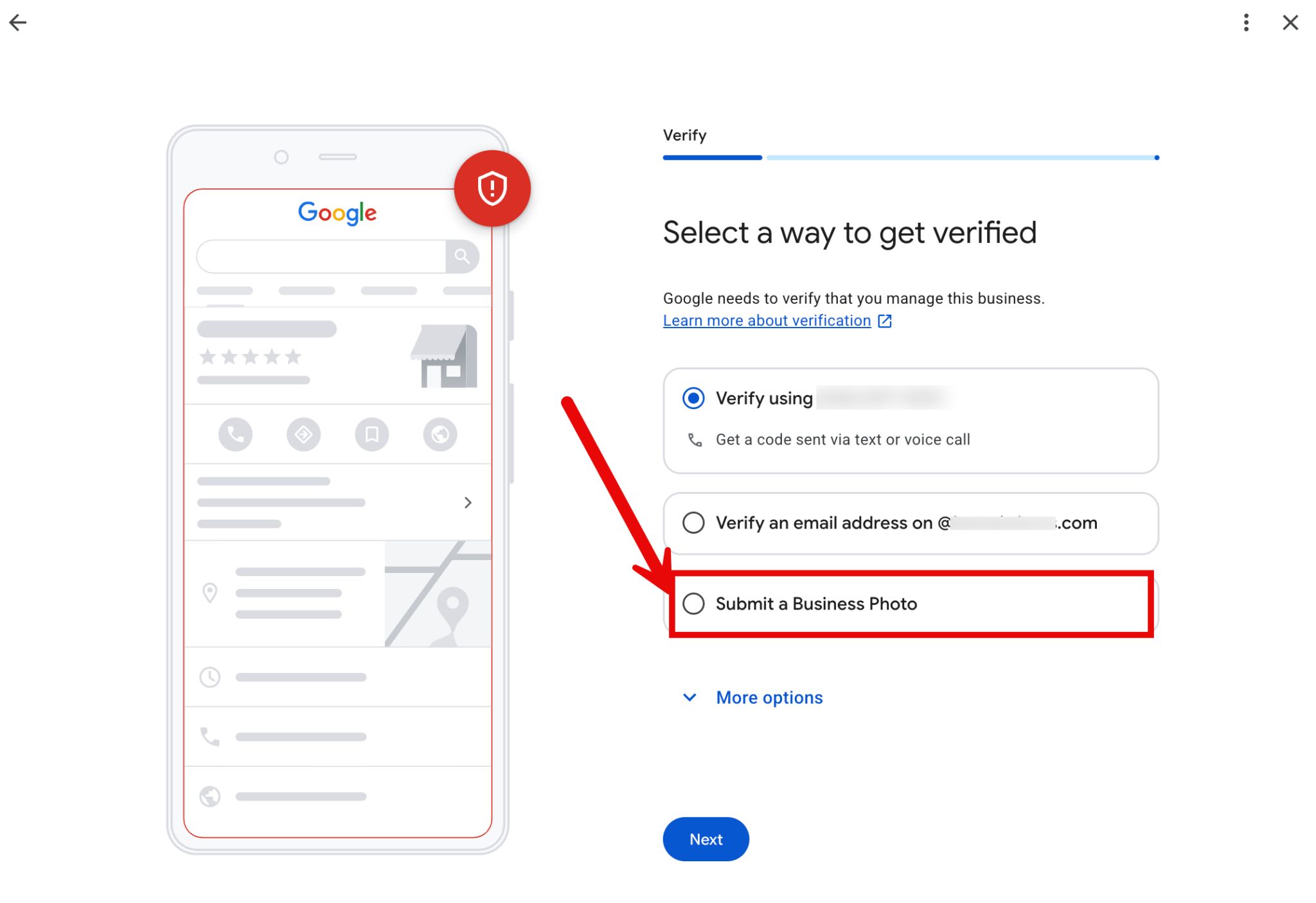 Google Business Profiles Business Photo Verification