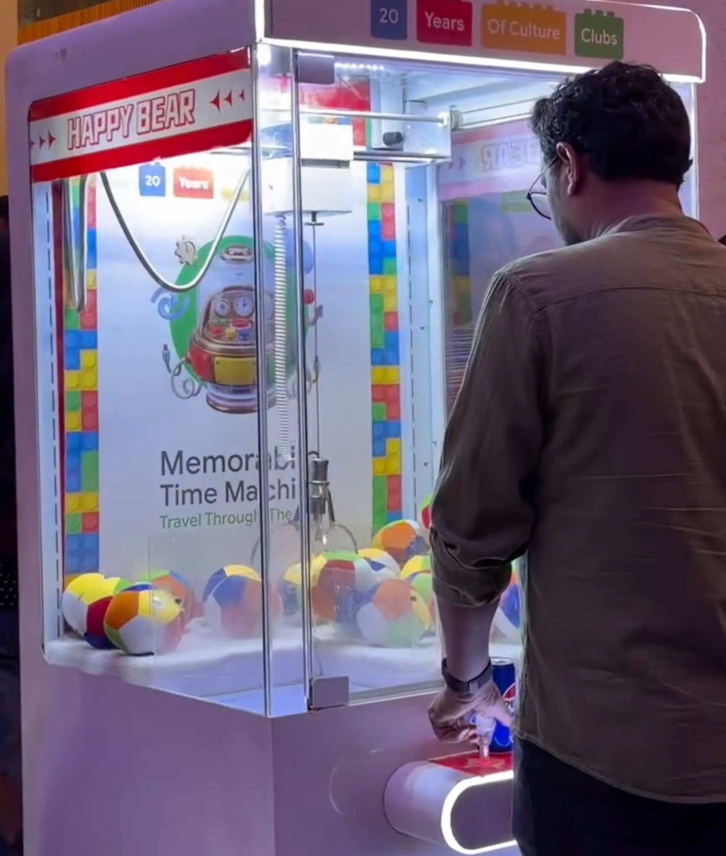 Google Claw Machine At Bengaluru Office
