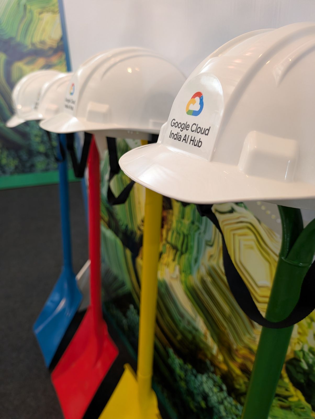 Google Cloud Hard Hat And Shovels