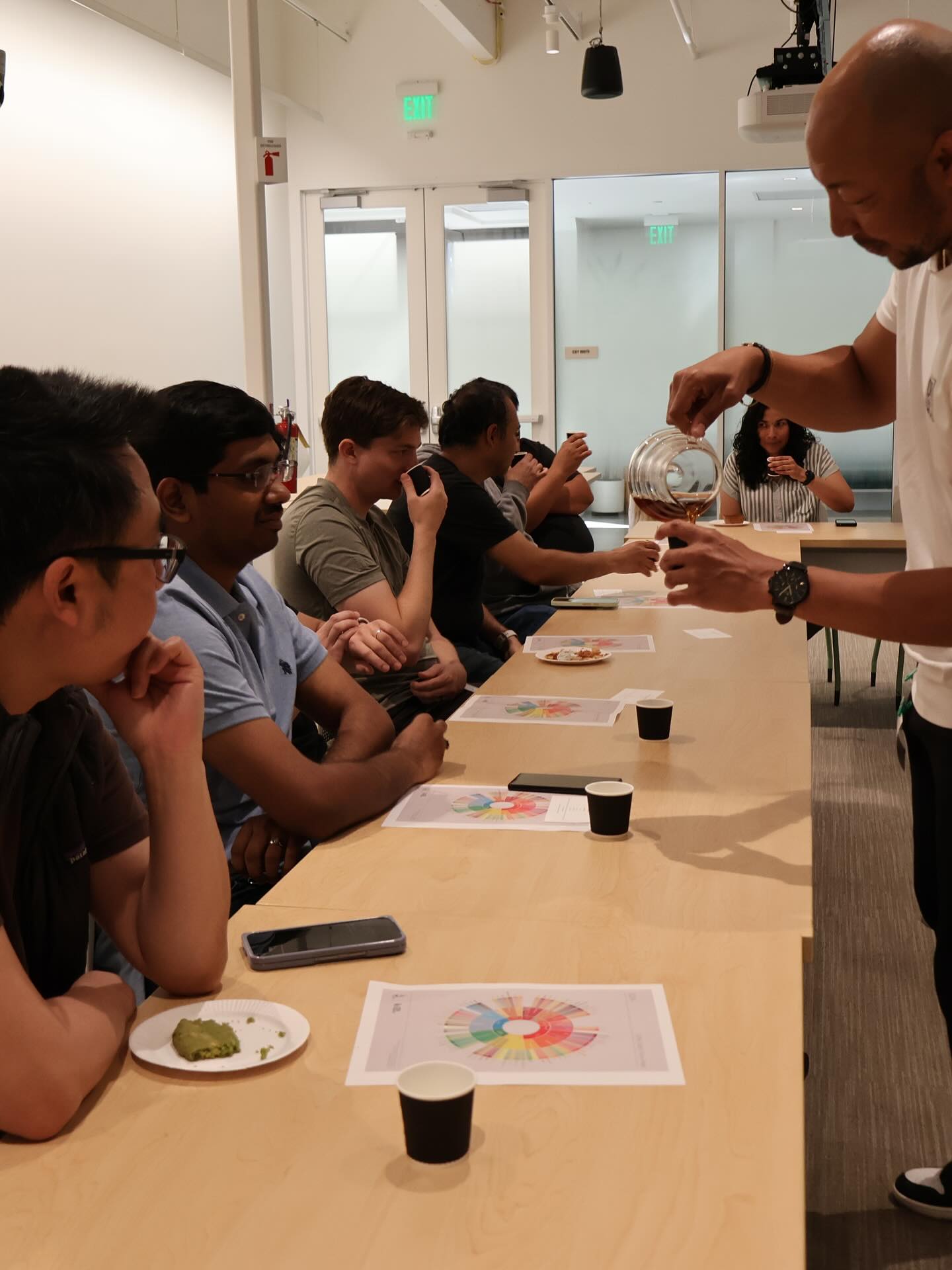 Google Coffee Tasting