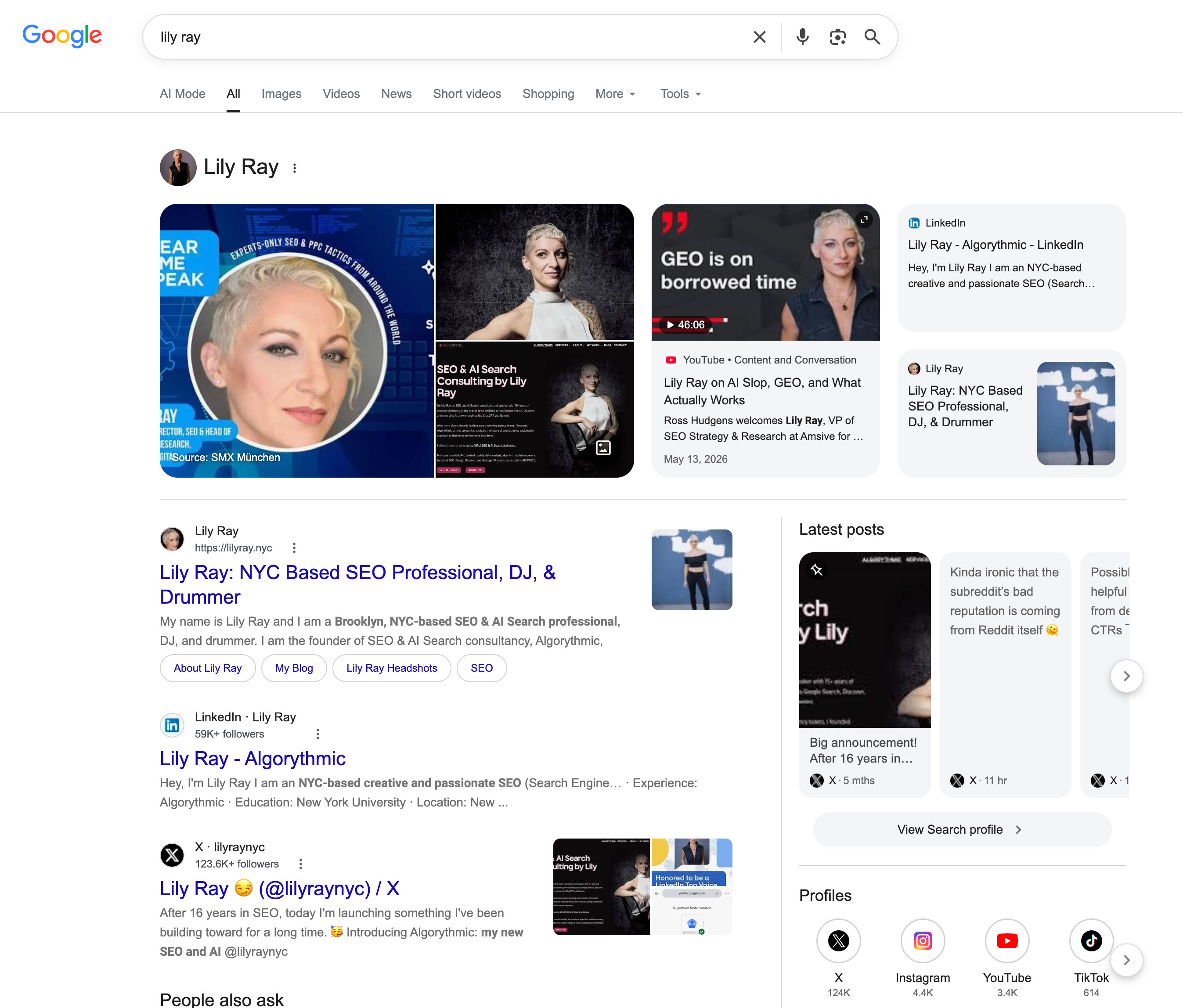 Google Desktop Search Profiles