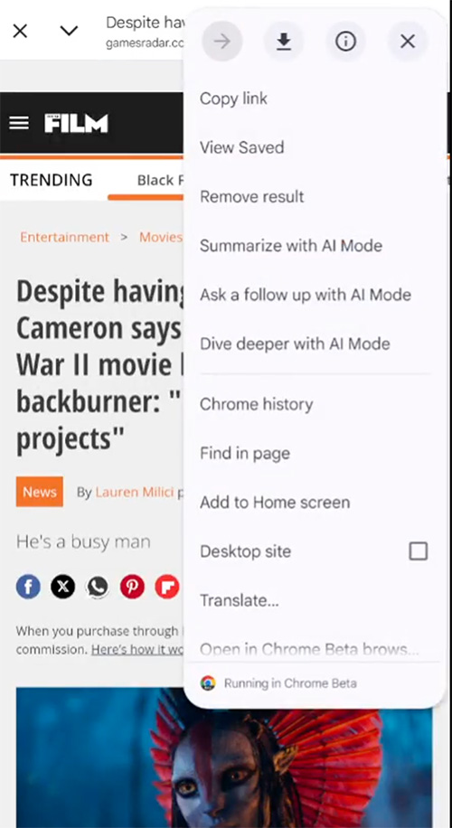 Google Discover Ai Mode Ask Small