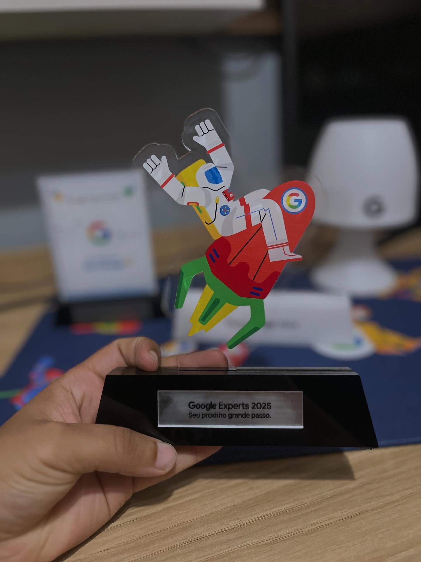 A Google Experts Trophy