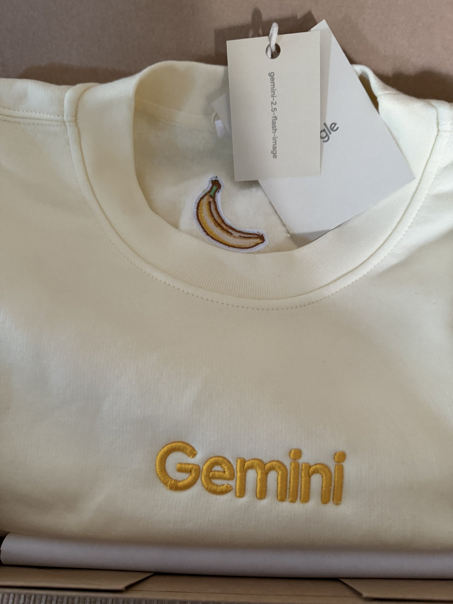Google Gemini 2.5 Flash Image (Nano Banana) Sweatshirt