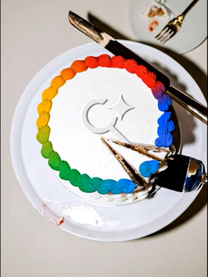 Google Gemini Cake