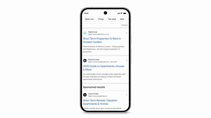 Google Grouped Ad Label