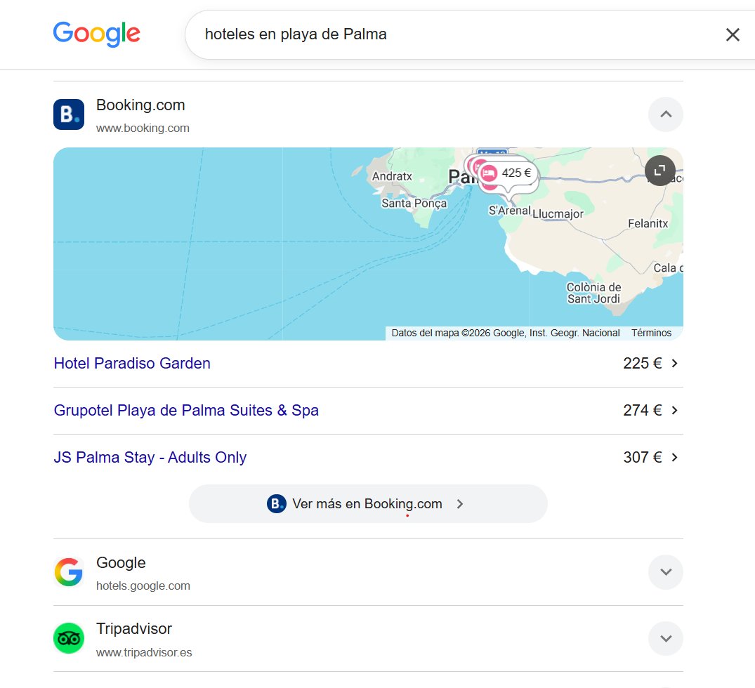 Google Hotel Search Eu