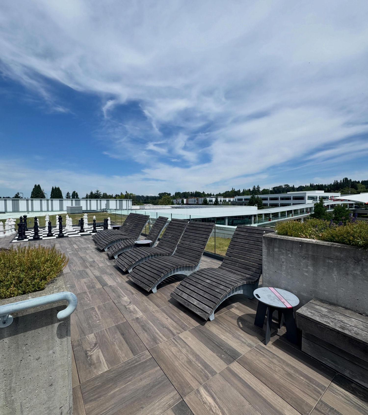 Google Kirkland Outdoor Lounge Area