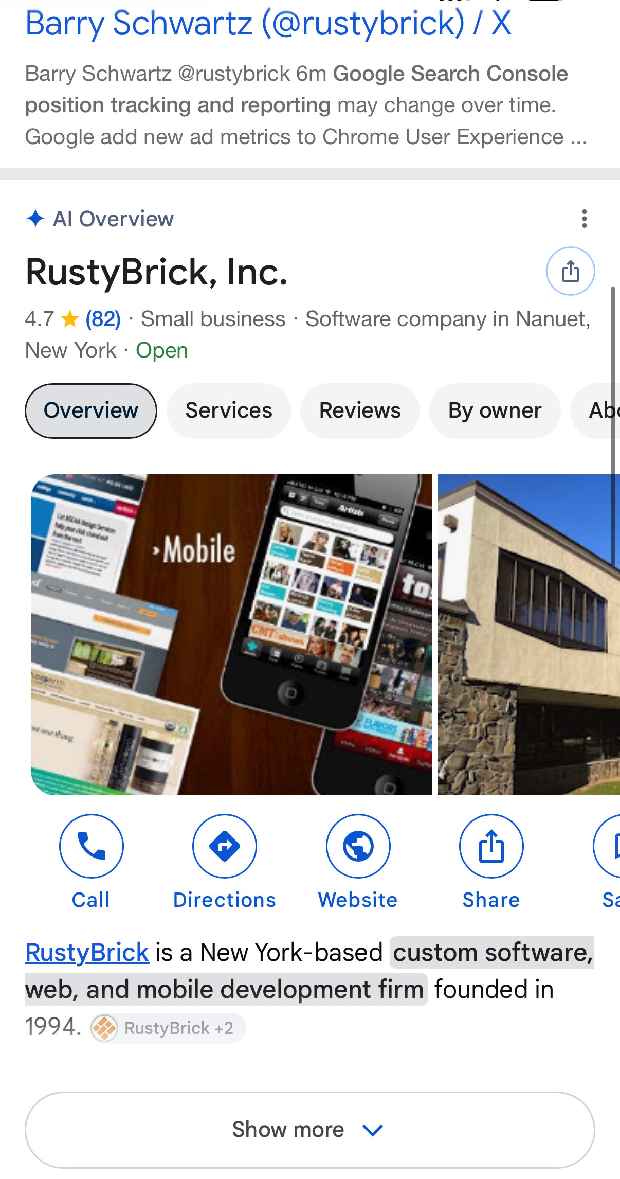 Google Local Knowledge Panel Ai Overview