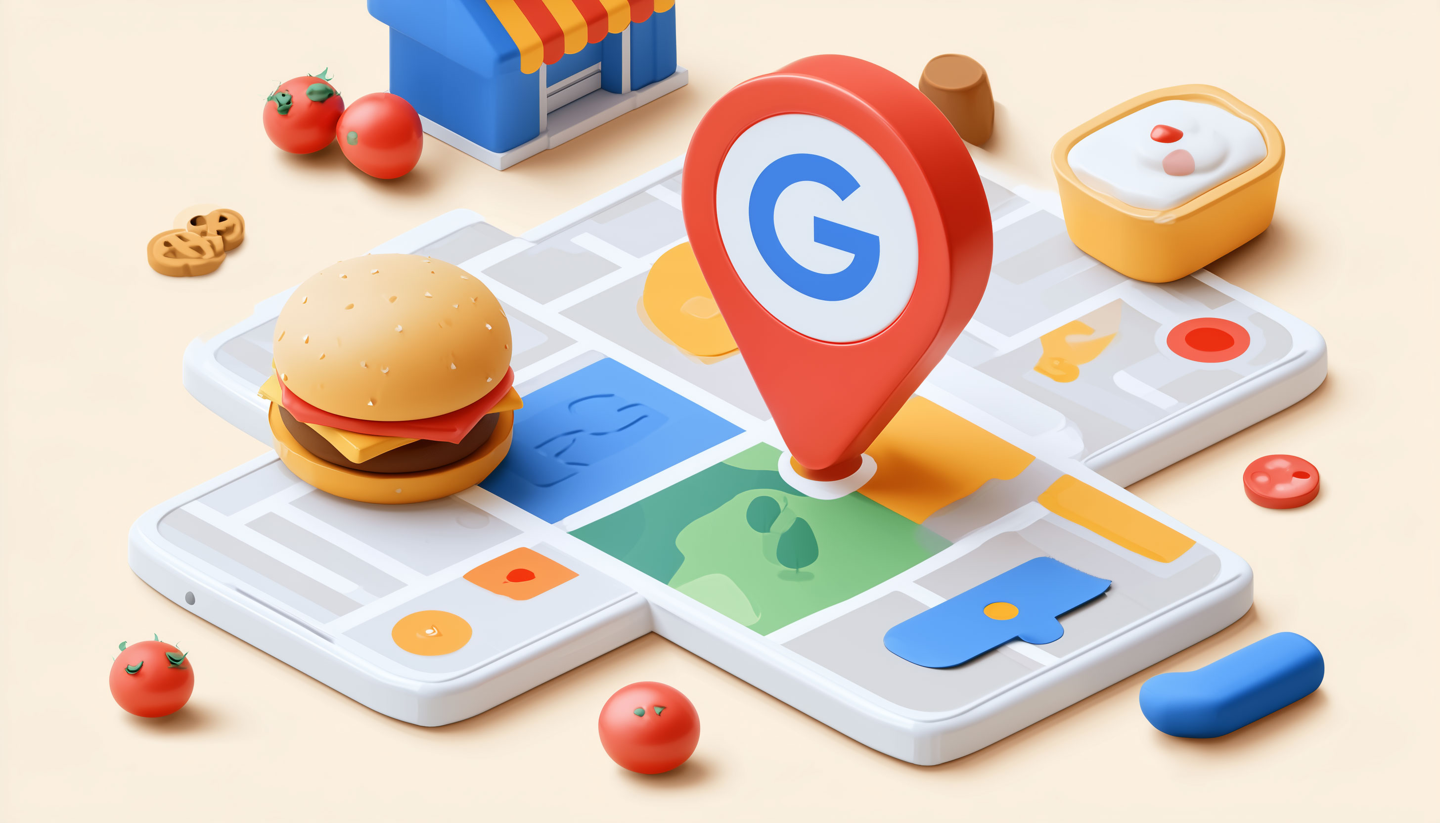 Google Local Maps Food Delivery