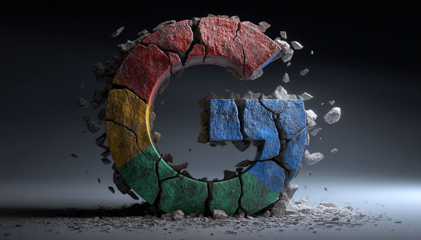 Google Logo Quake