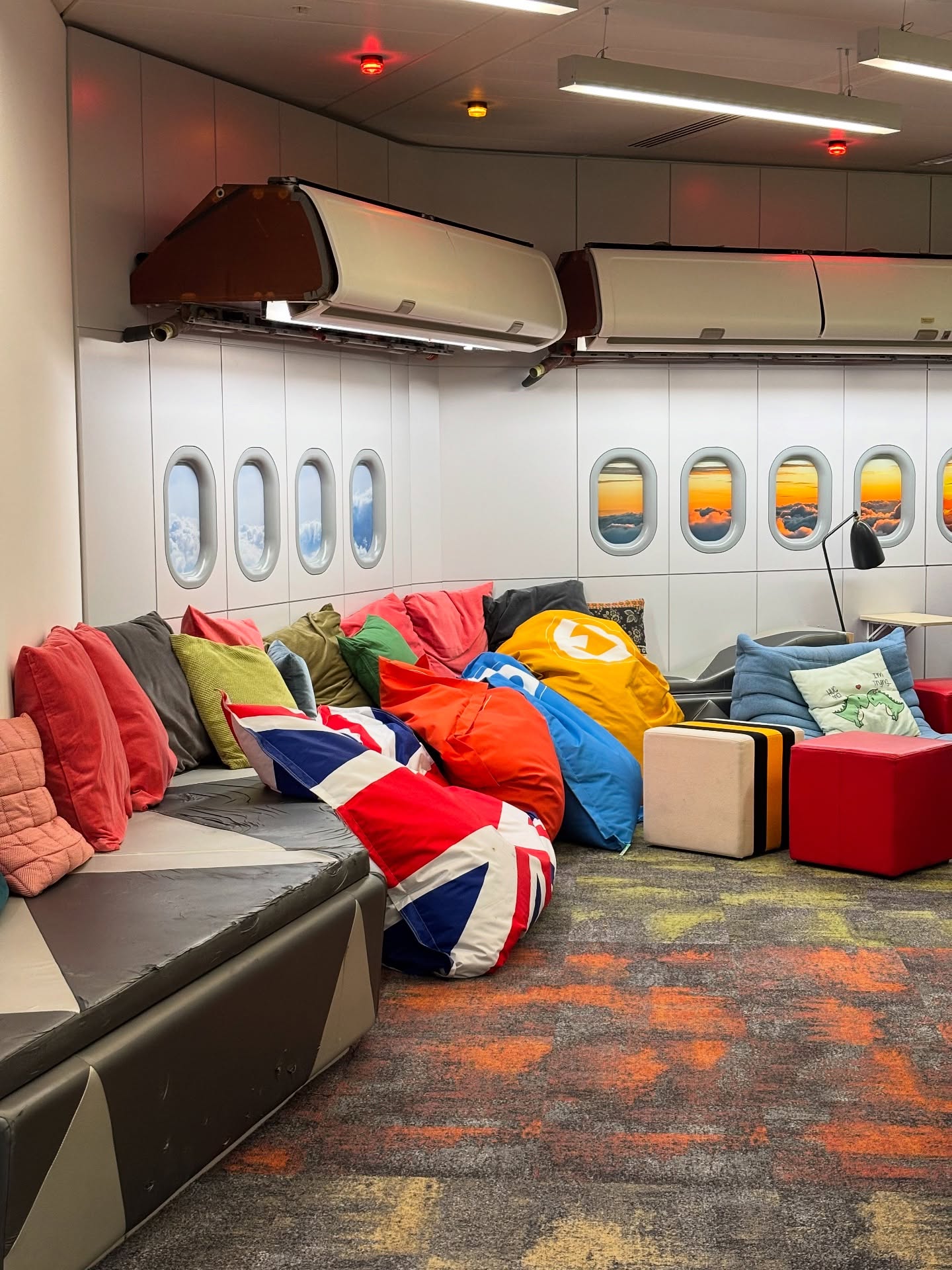 Google London Airplane Office