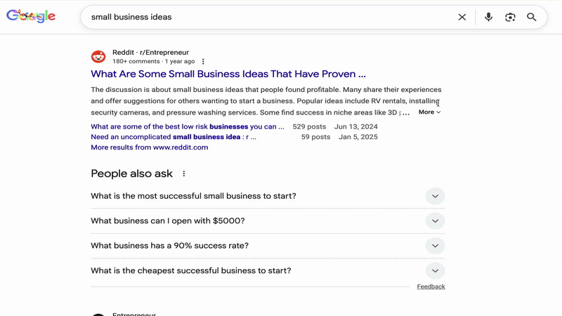 Google Long Expandable Snippets