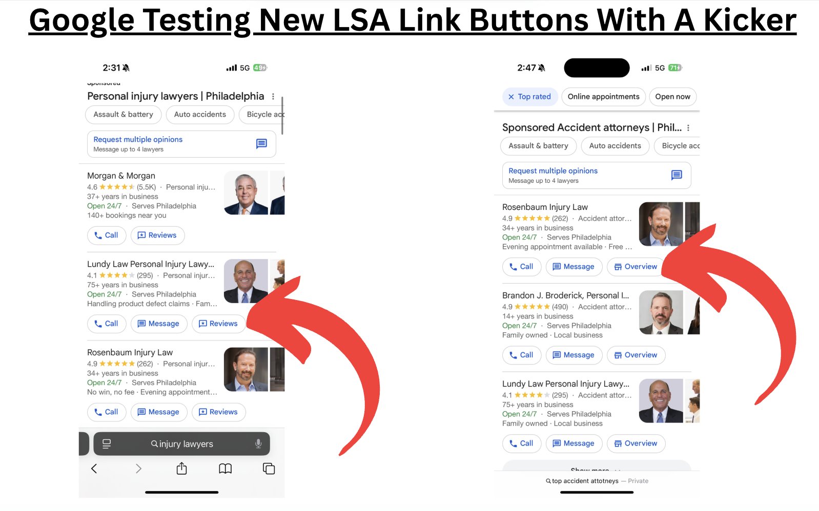 Google Lsa Reviews Overview Buttons
