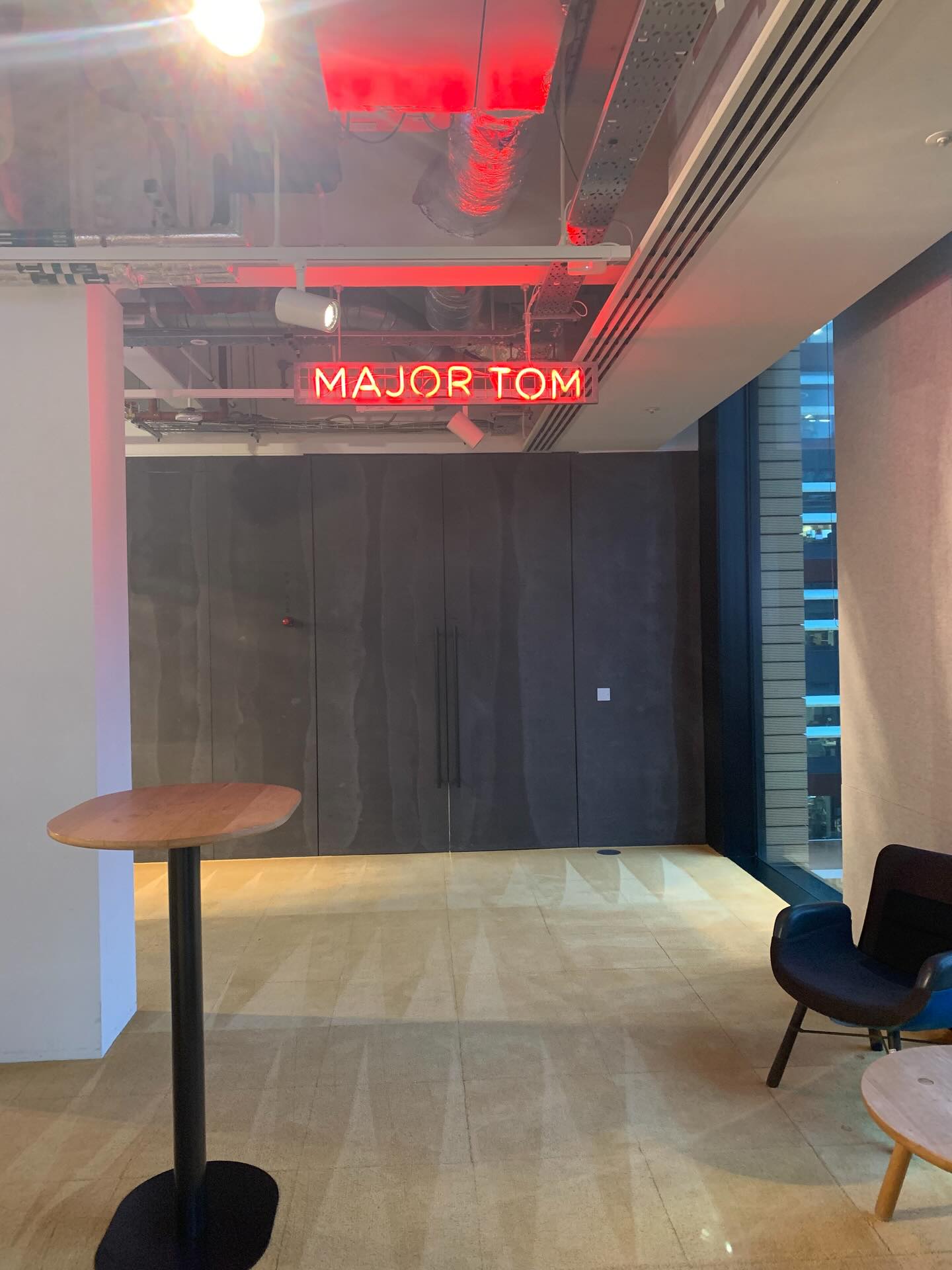 Google Major Tom Conference Room Sign