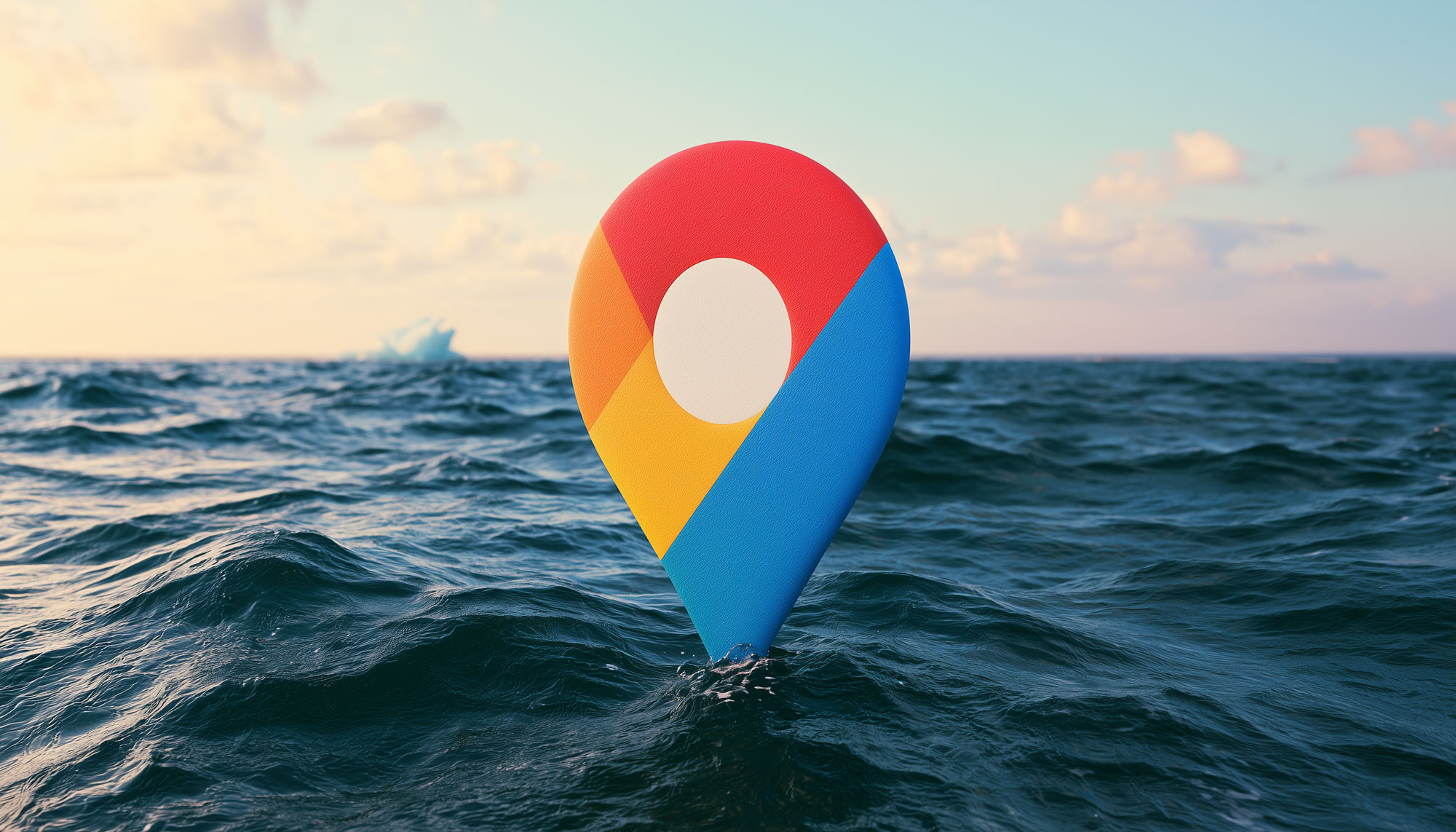 Google Maps Pin Ocean