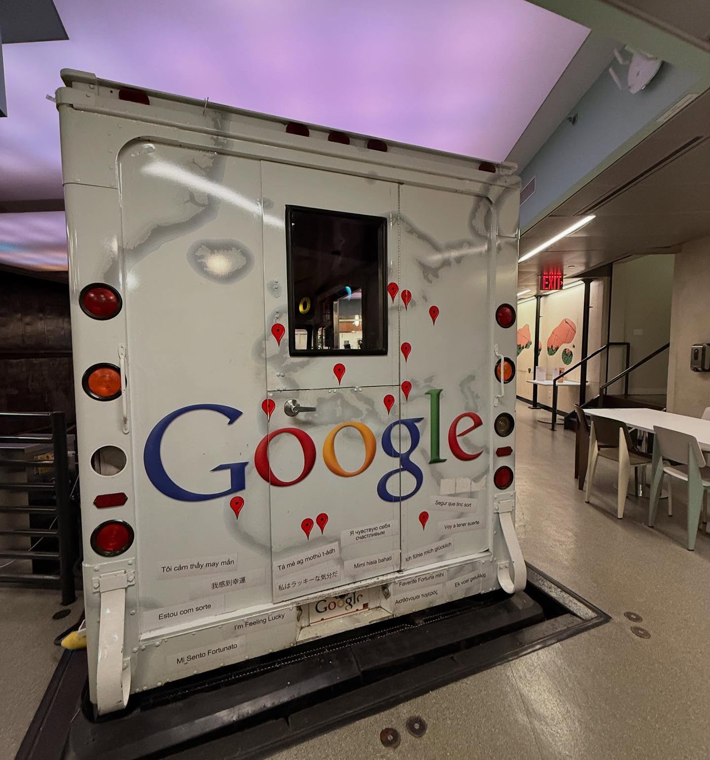Google Maps Truck