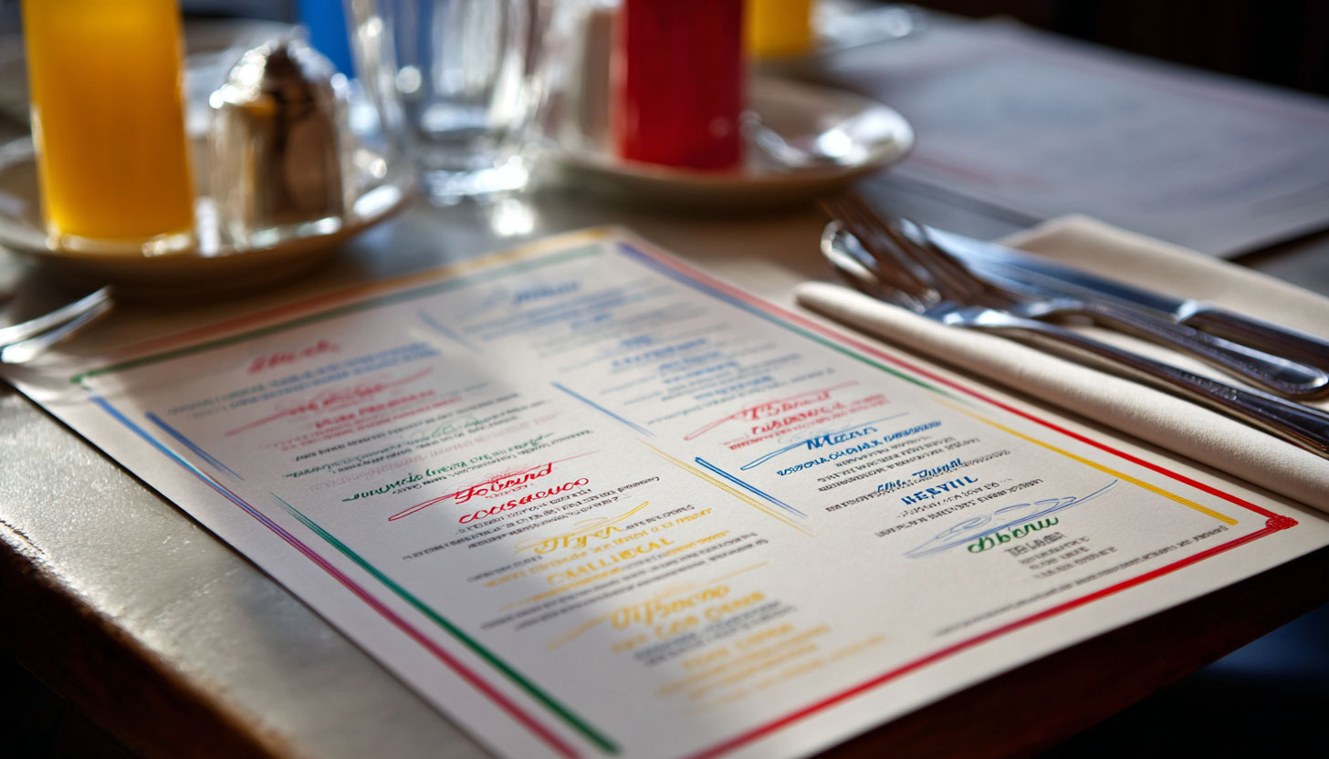 Google Menu