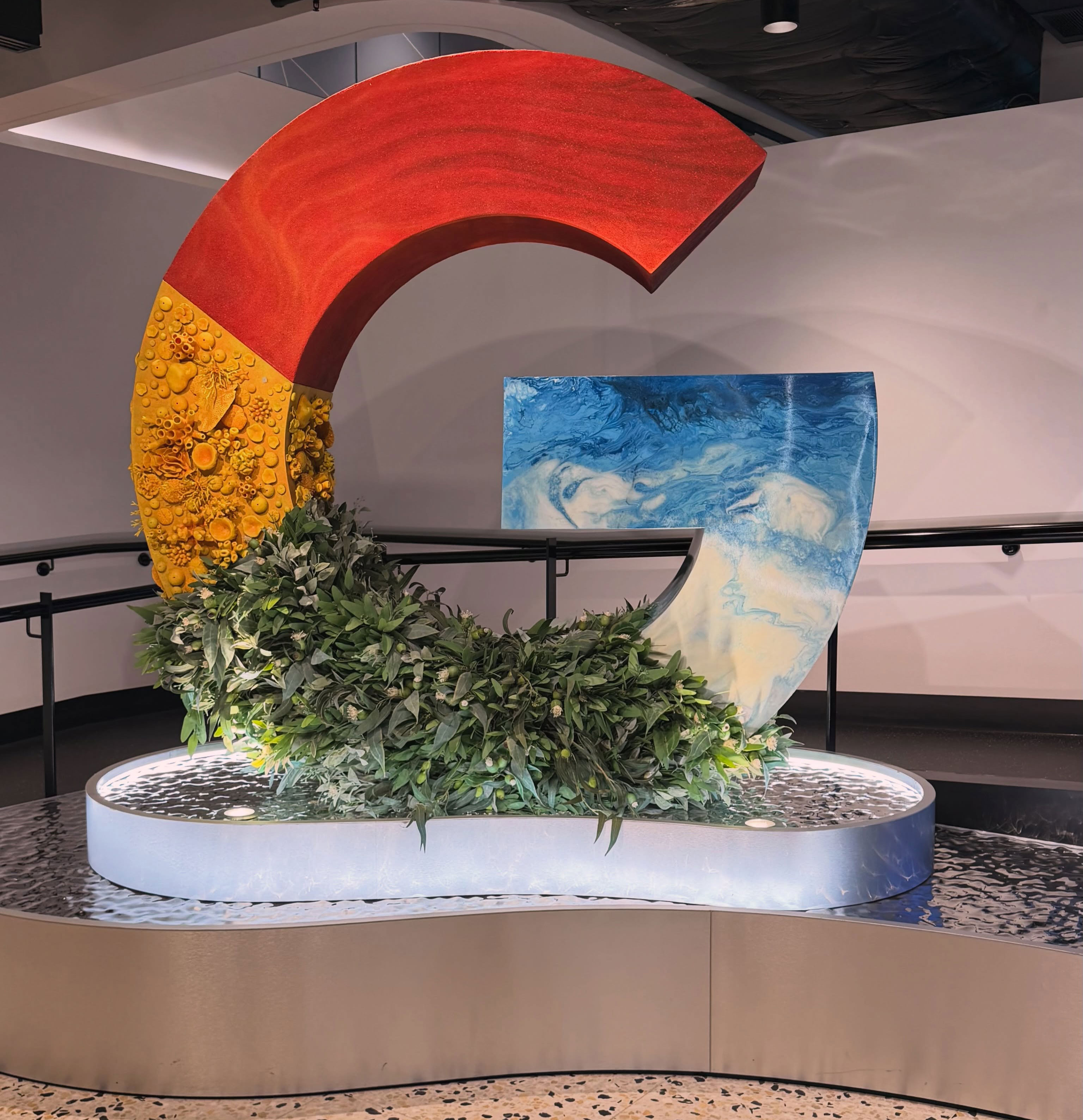 Google Organic Growing Signage