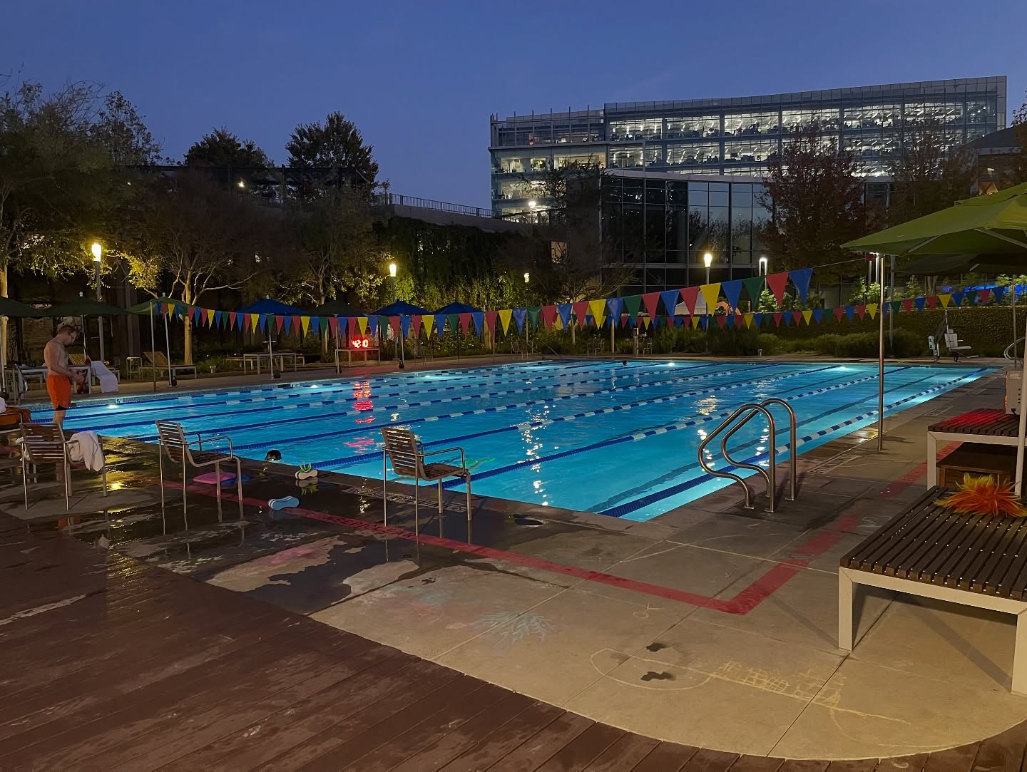 Large Outdoor Google Pool