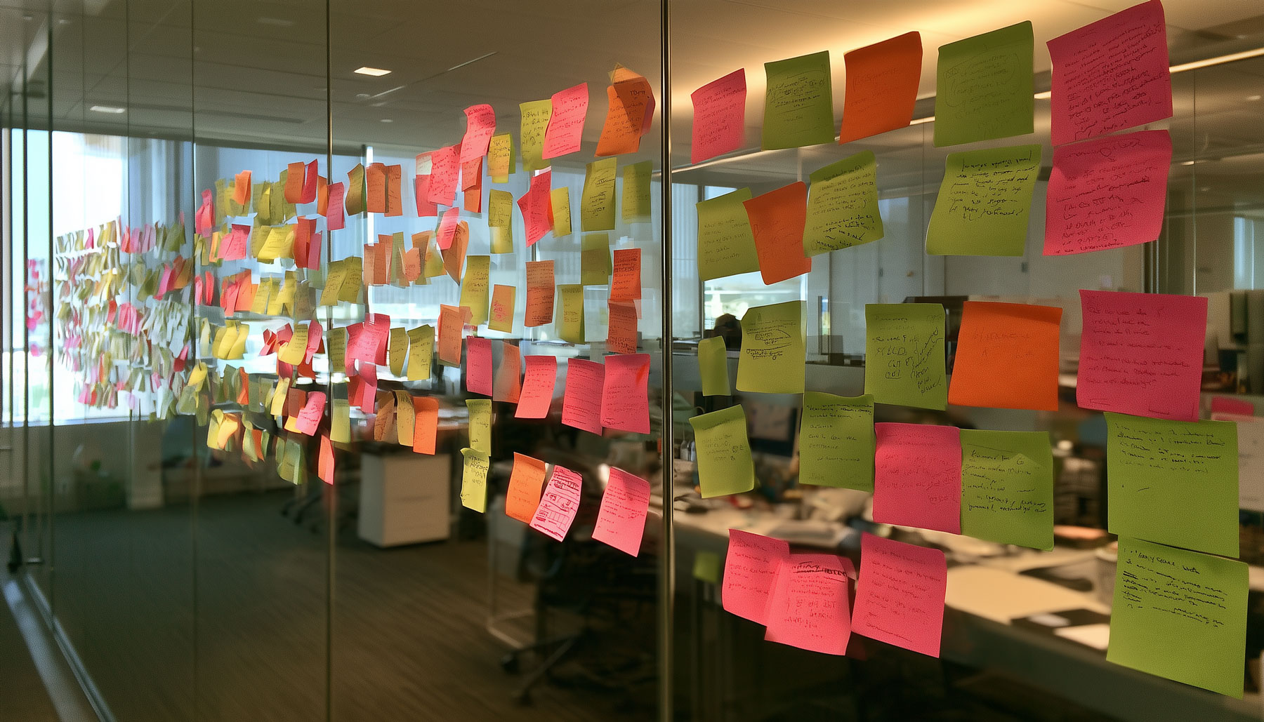 Google Post It Note Wall