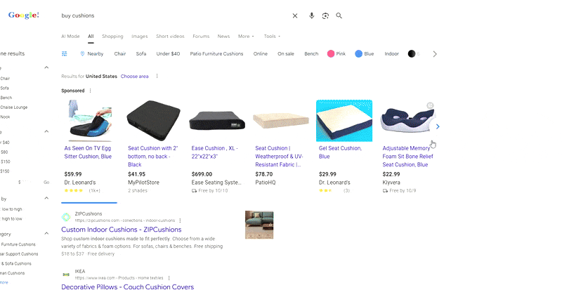 Google Progress Bar For Shopping Ads Carousel