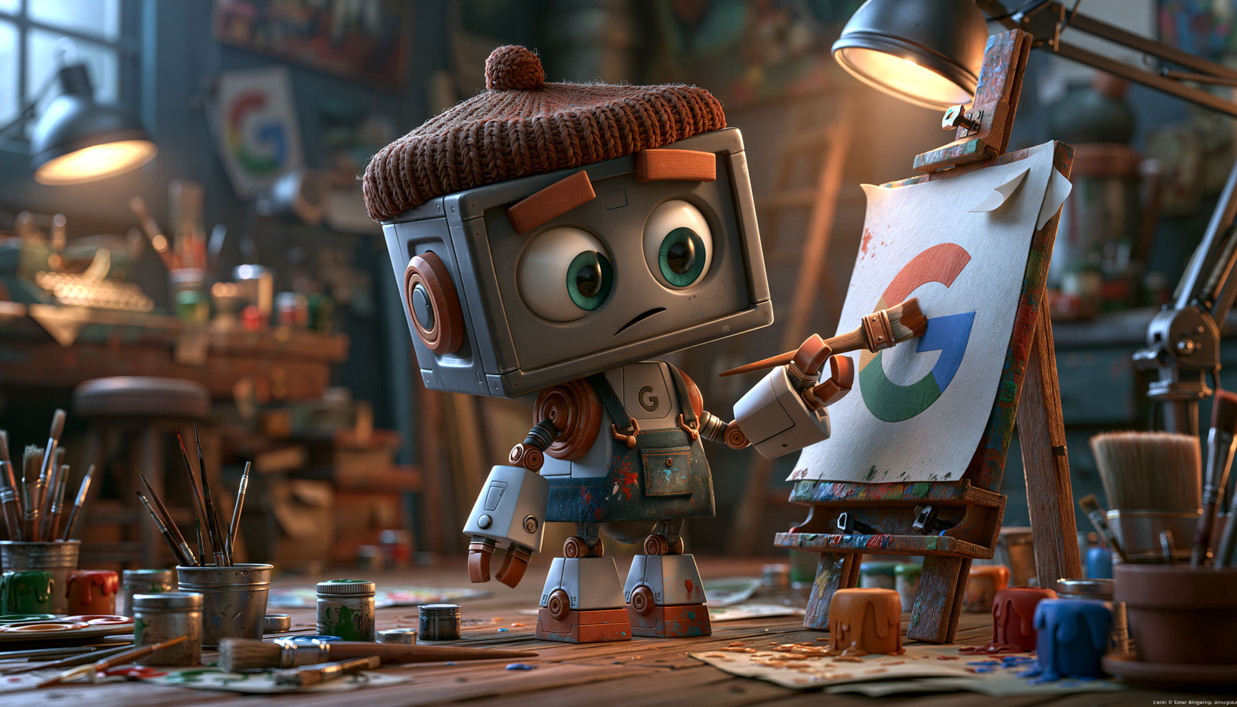 Google Robot Ai Artist