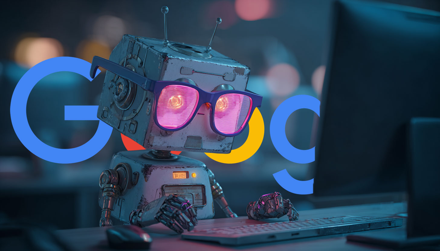 Google Robot Computer Desk