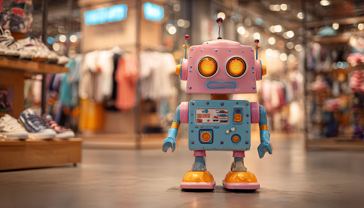 Google Robot Retail Store