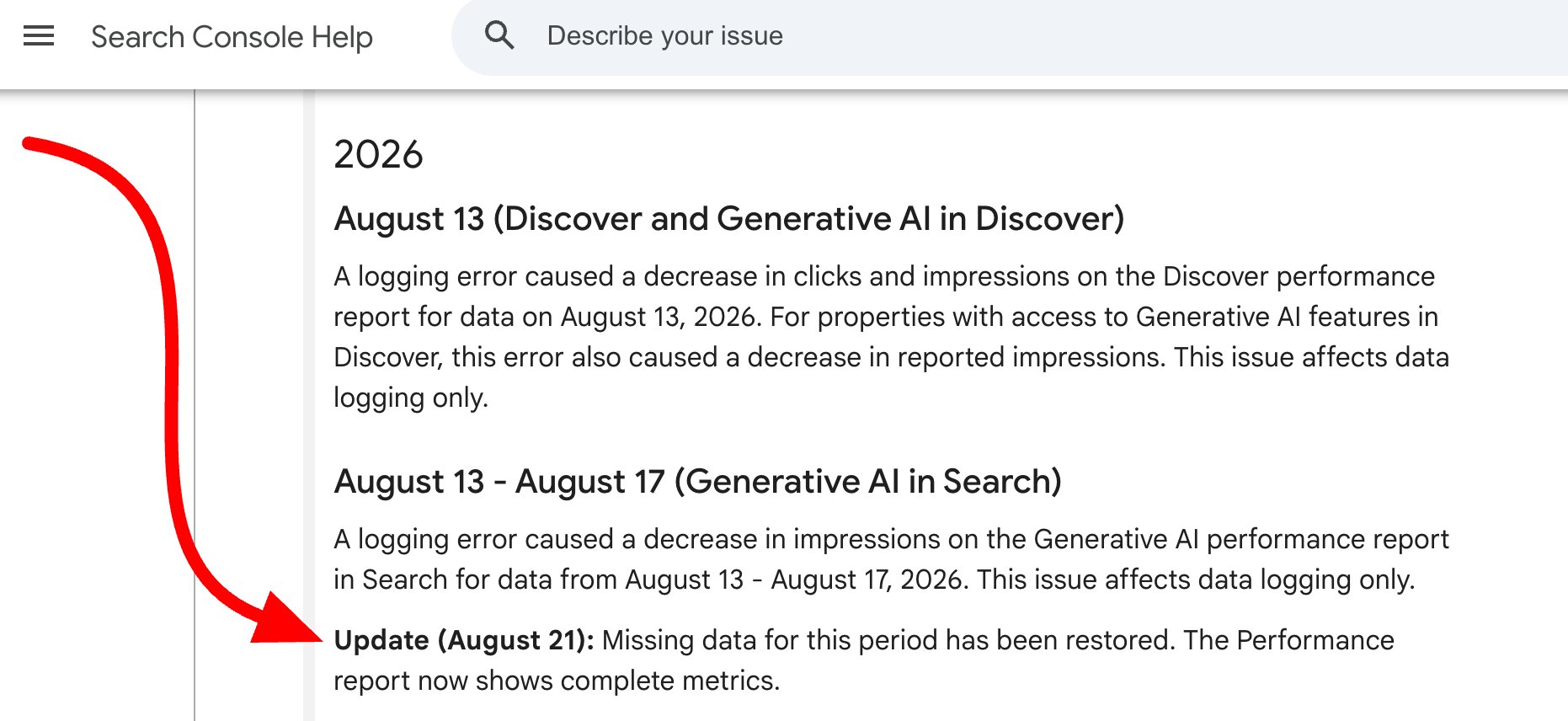 Google Sc Data Note