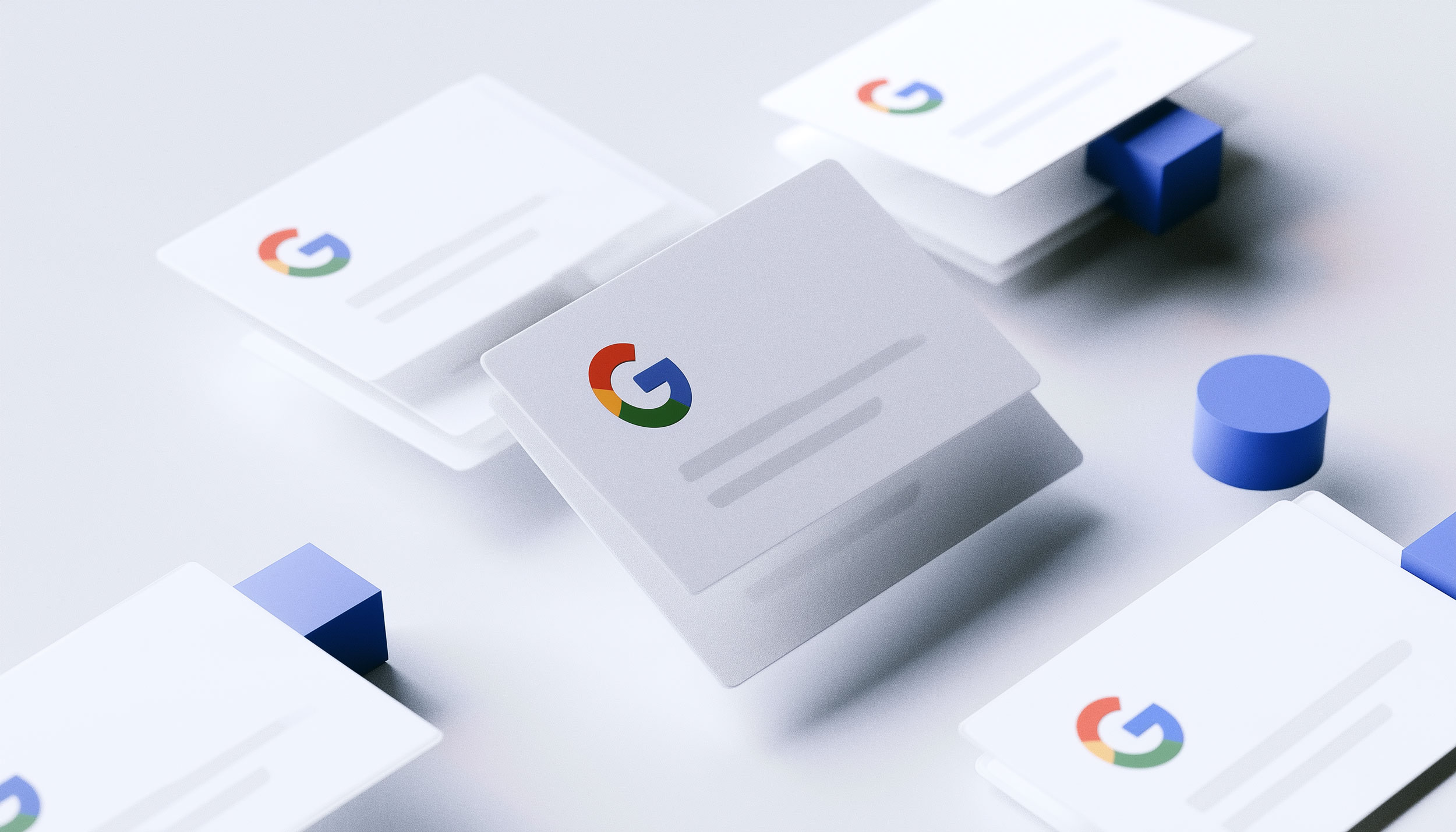 Google Search Floating Cards