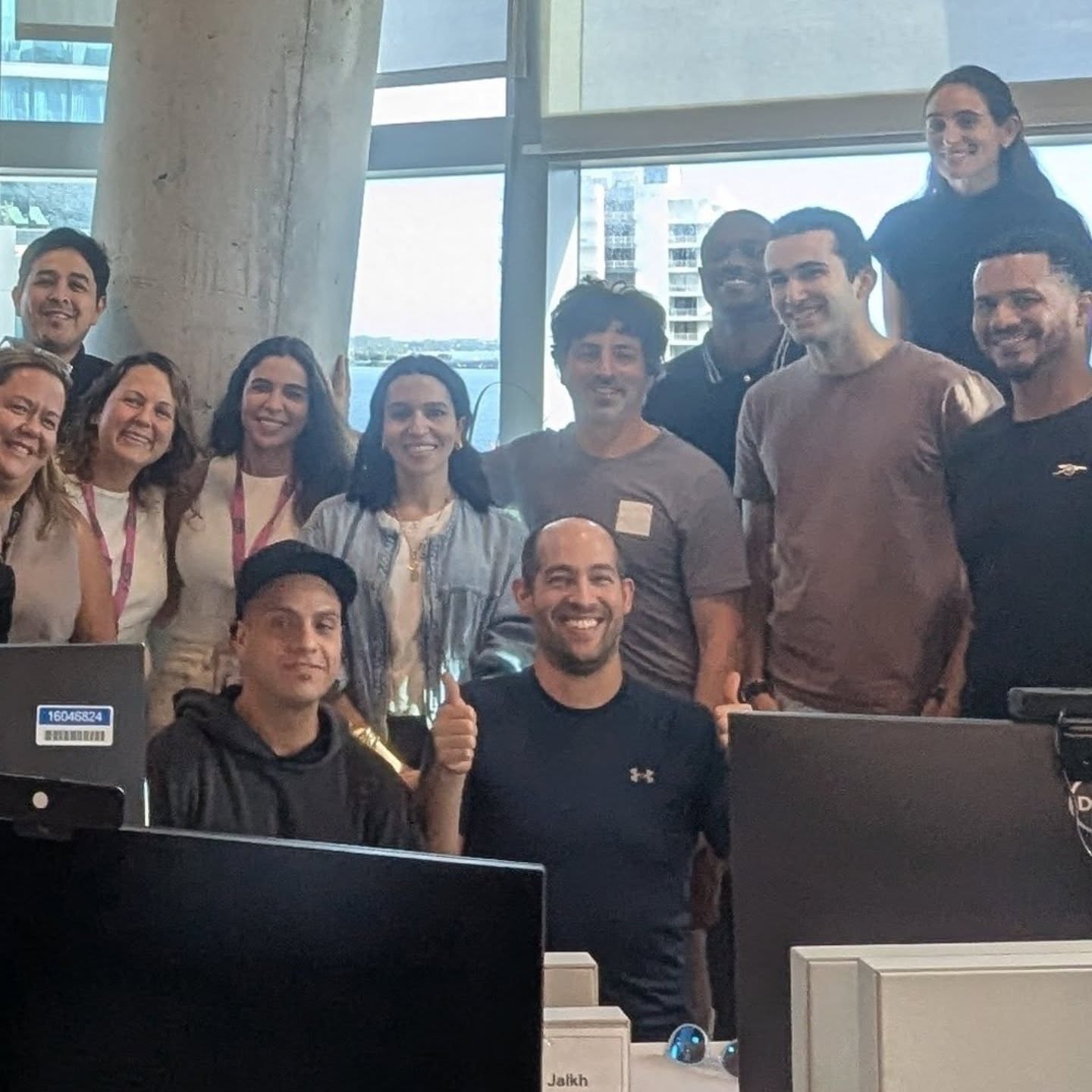 Google Founder Sergey Brin Visits Miami Office