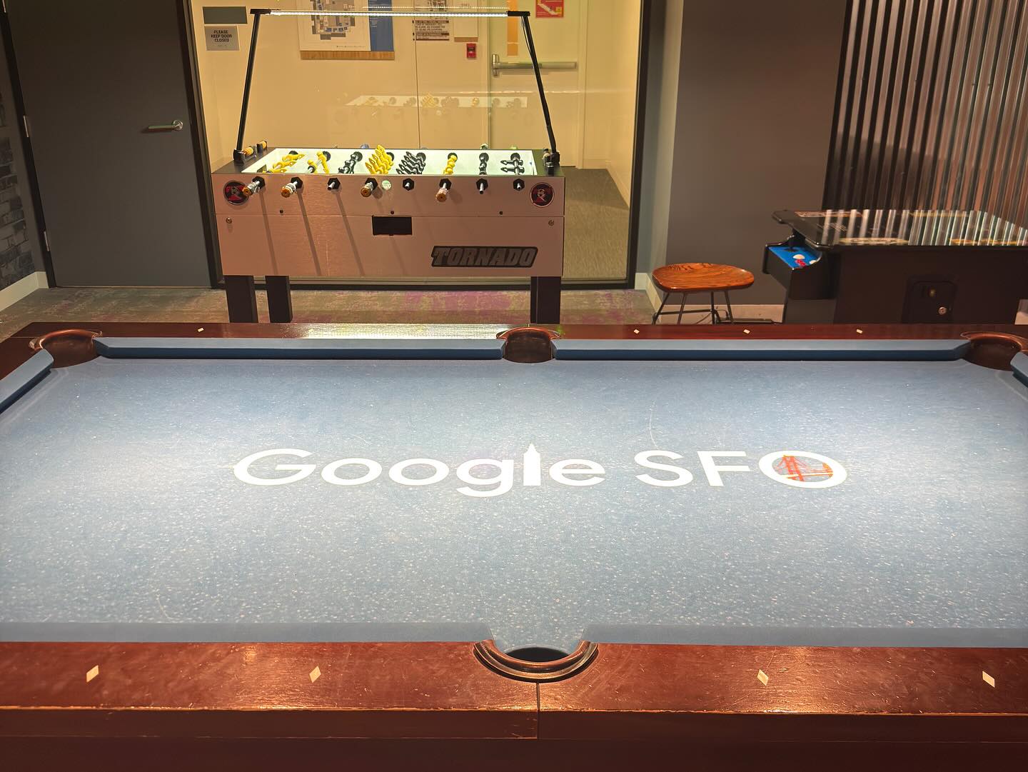 Google SF Pool Table 
