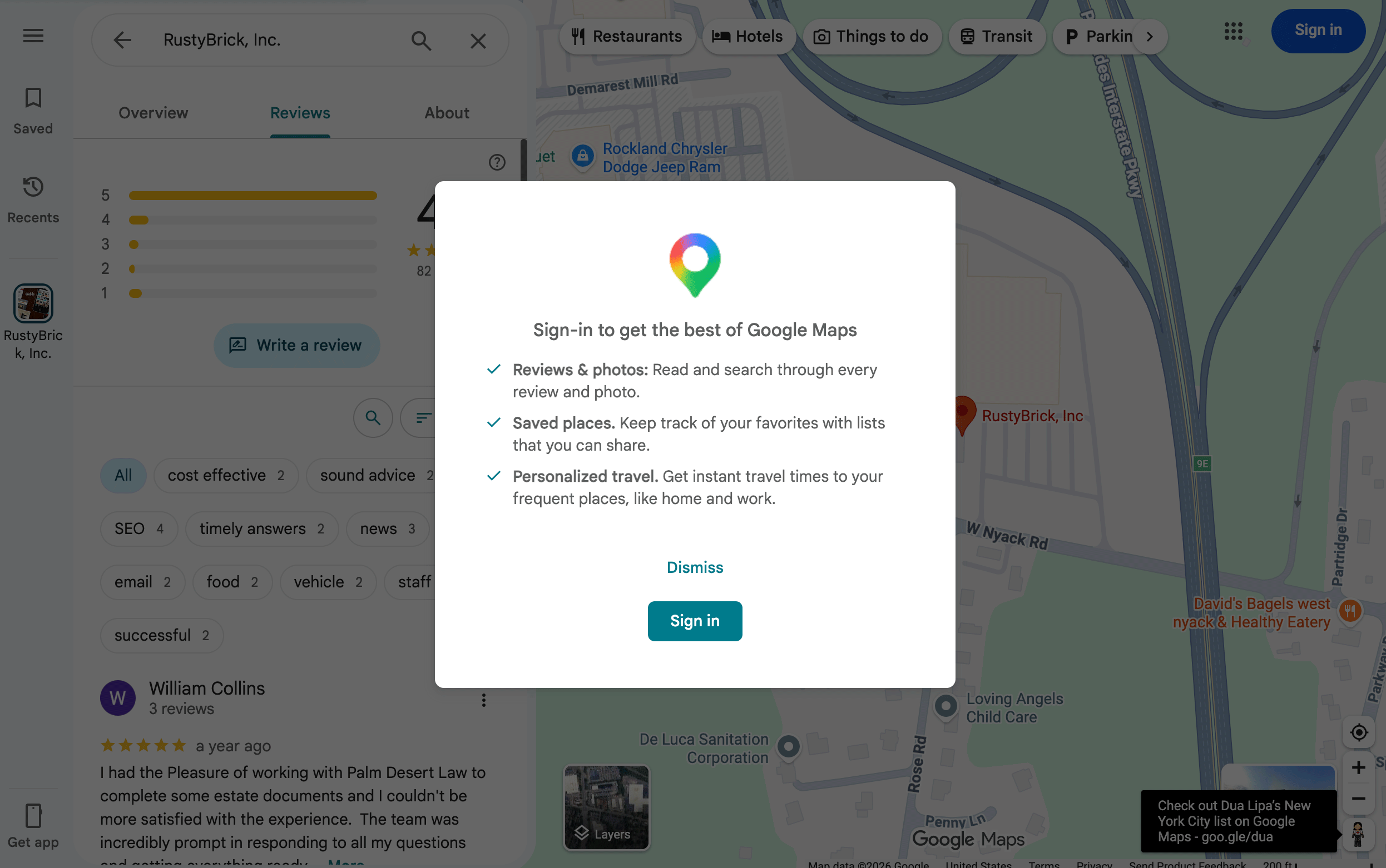 Google Sign In Read Reviews