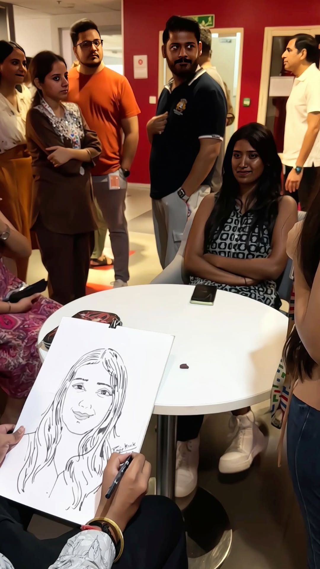 Google Live Sketching & Caricature Art