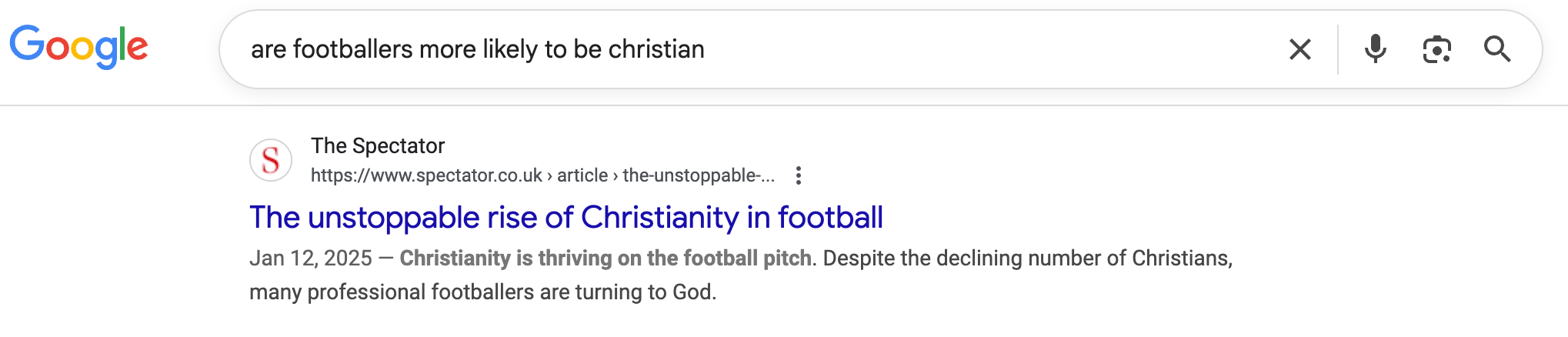 Google Snippet Normal