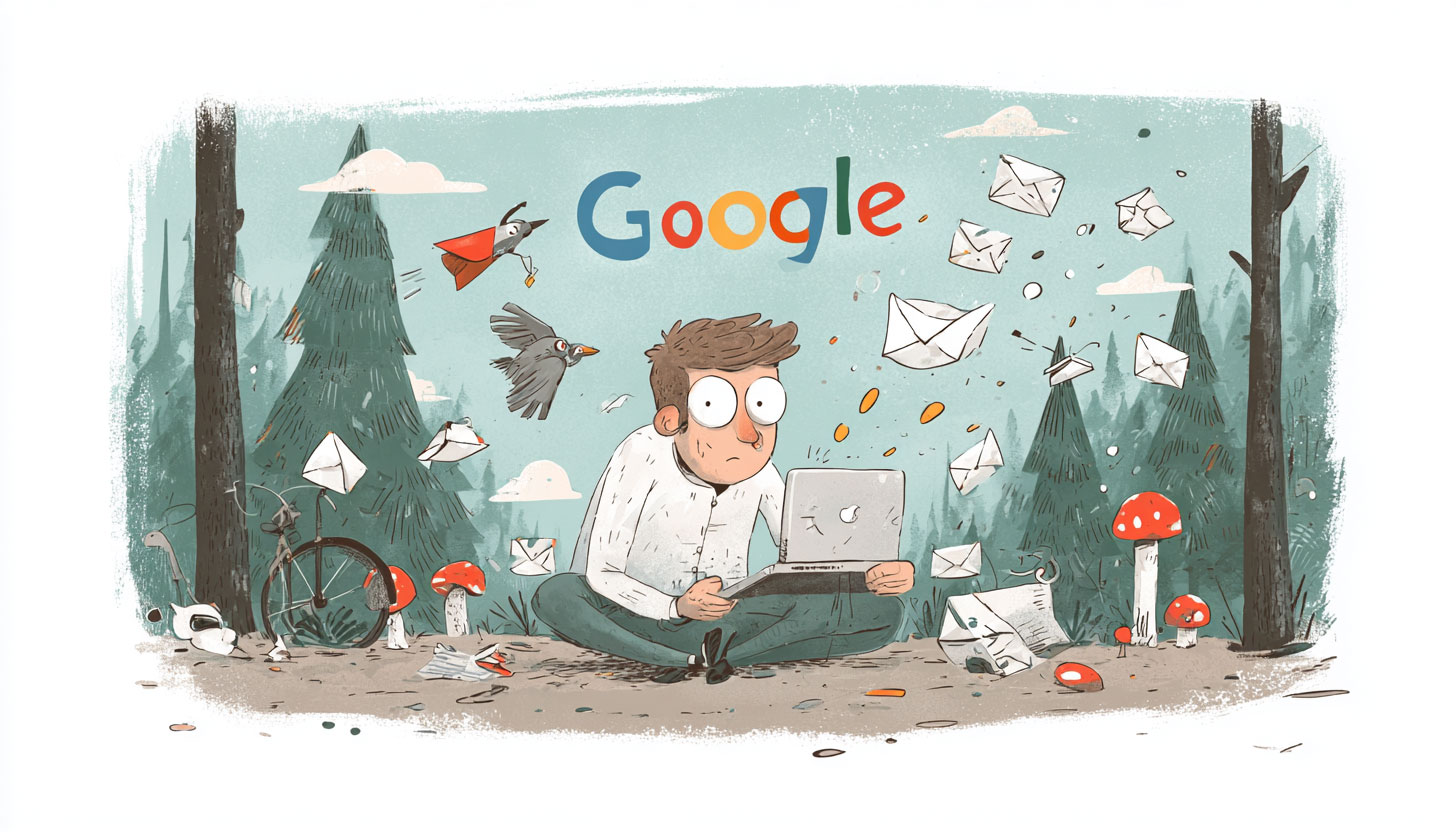 Google Spam Man Overwhelmed