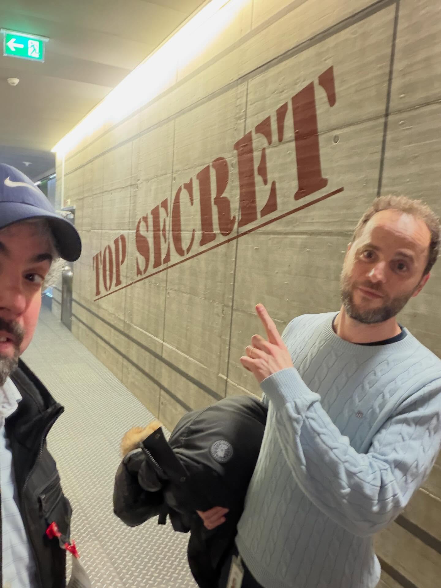 Google Top Secret Hallway