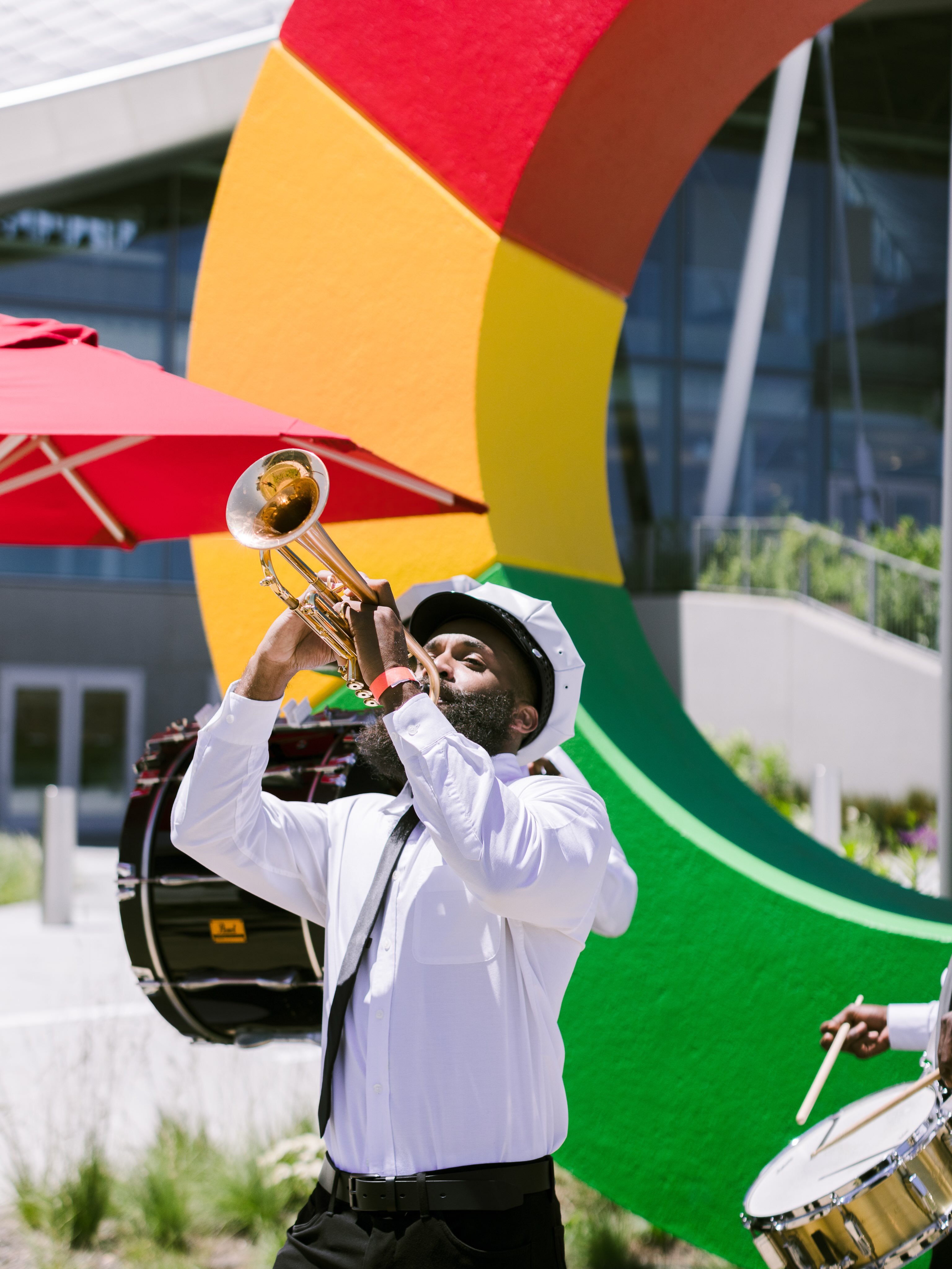 Trumpeter At Google