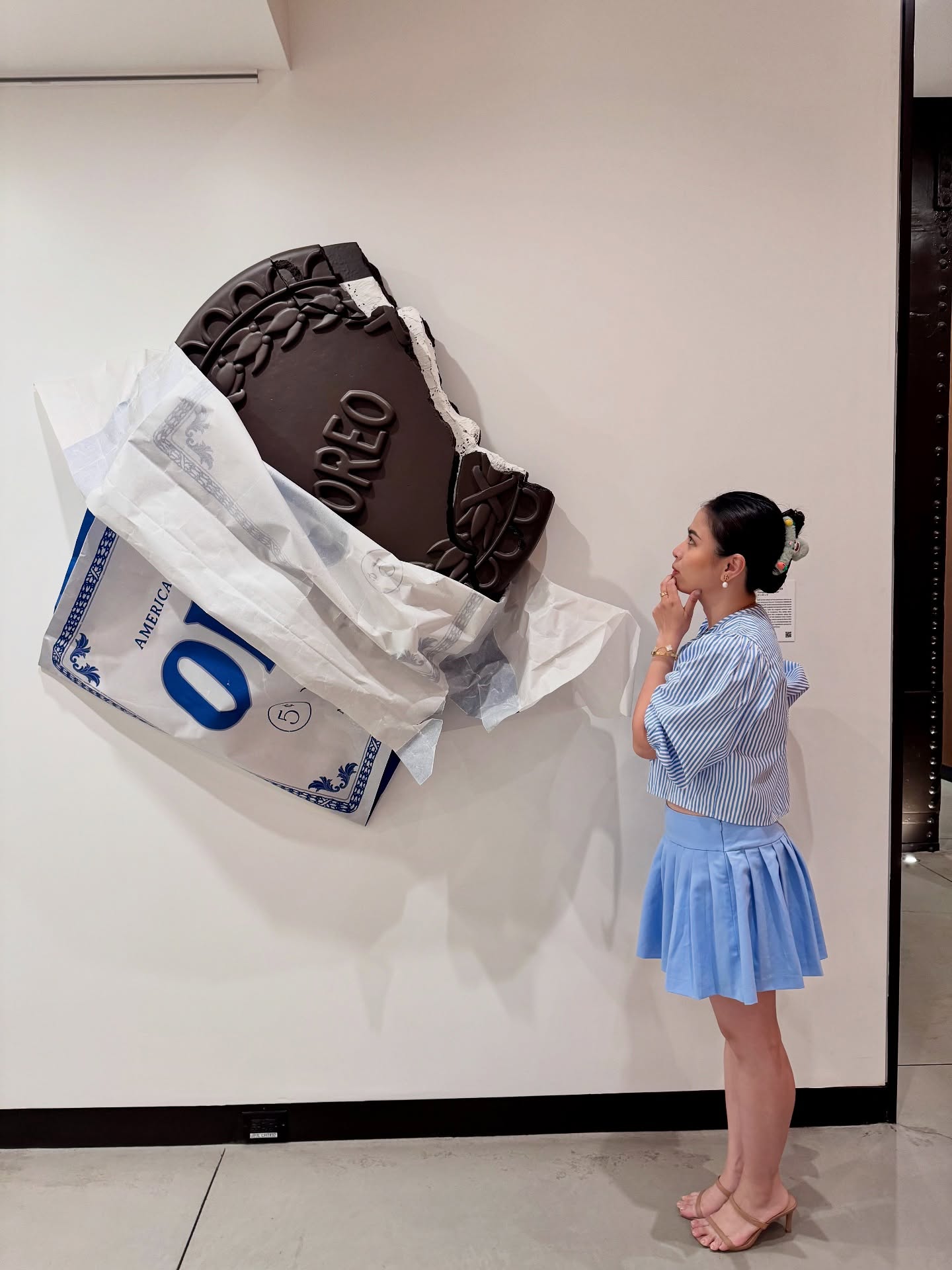 Oreo Cookie On Google Wall