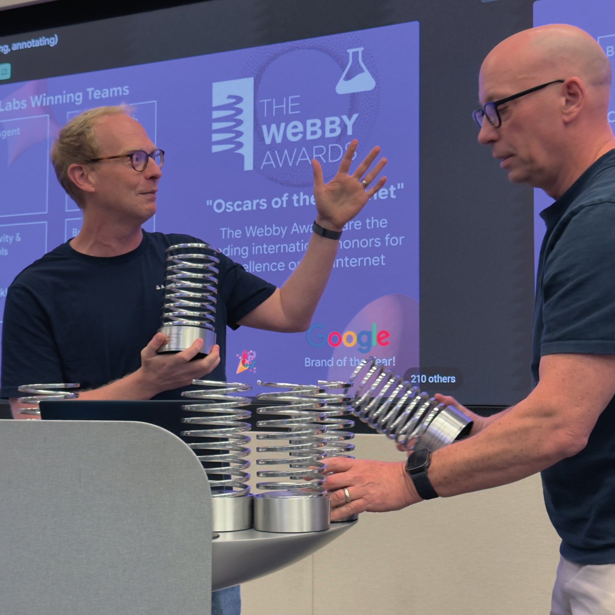 Google Unpacking Numerous Webby Awards