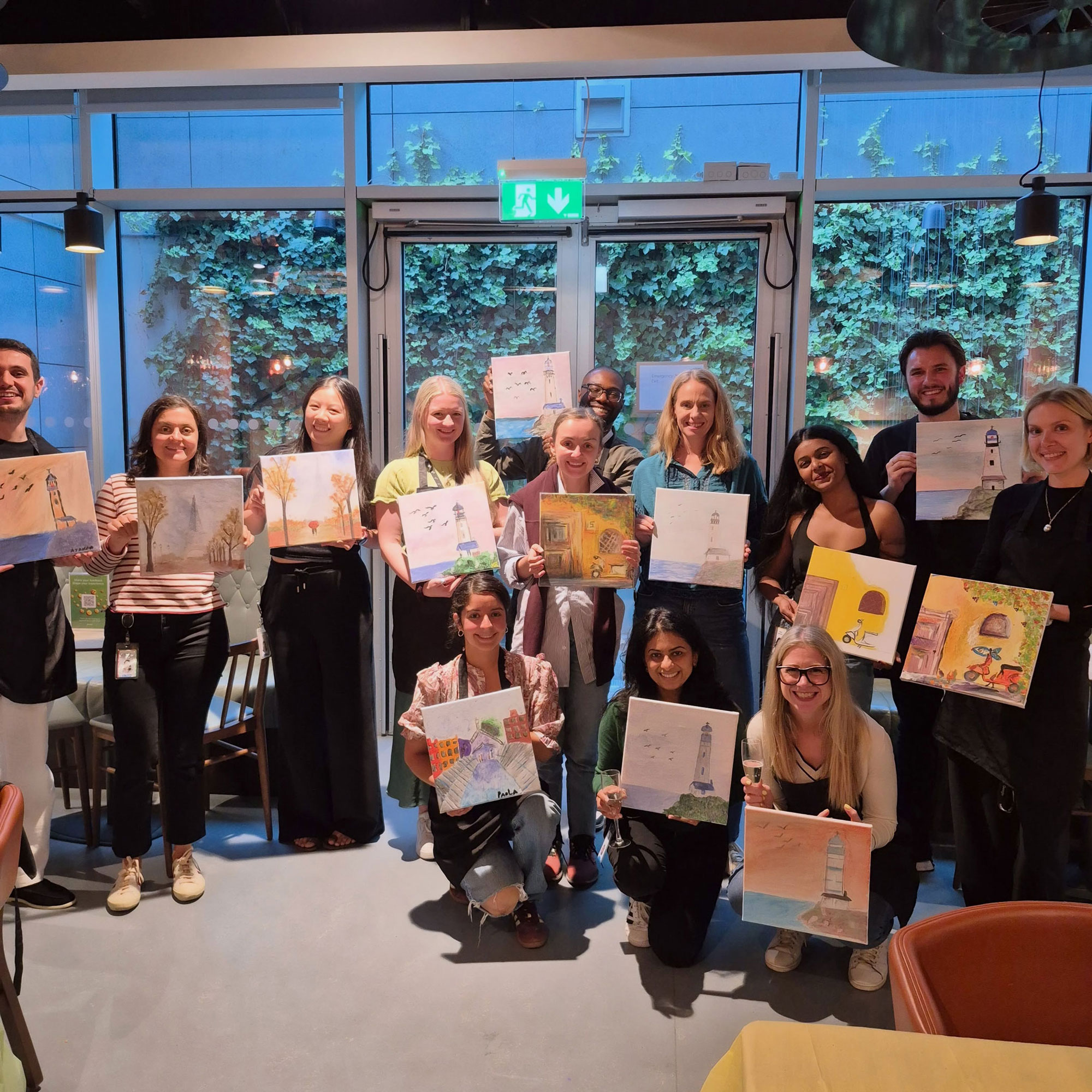 Googlers Painting