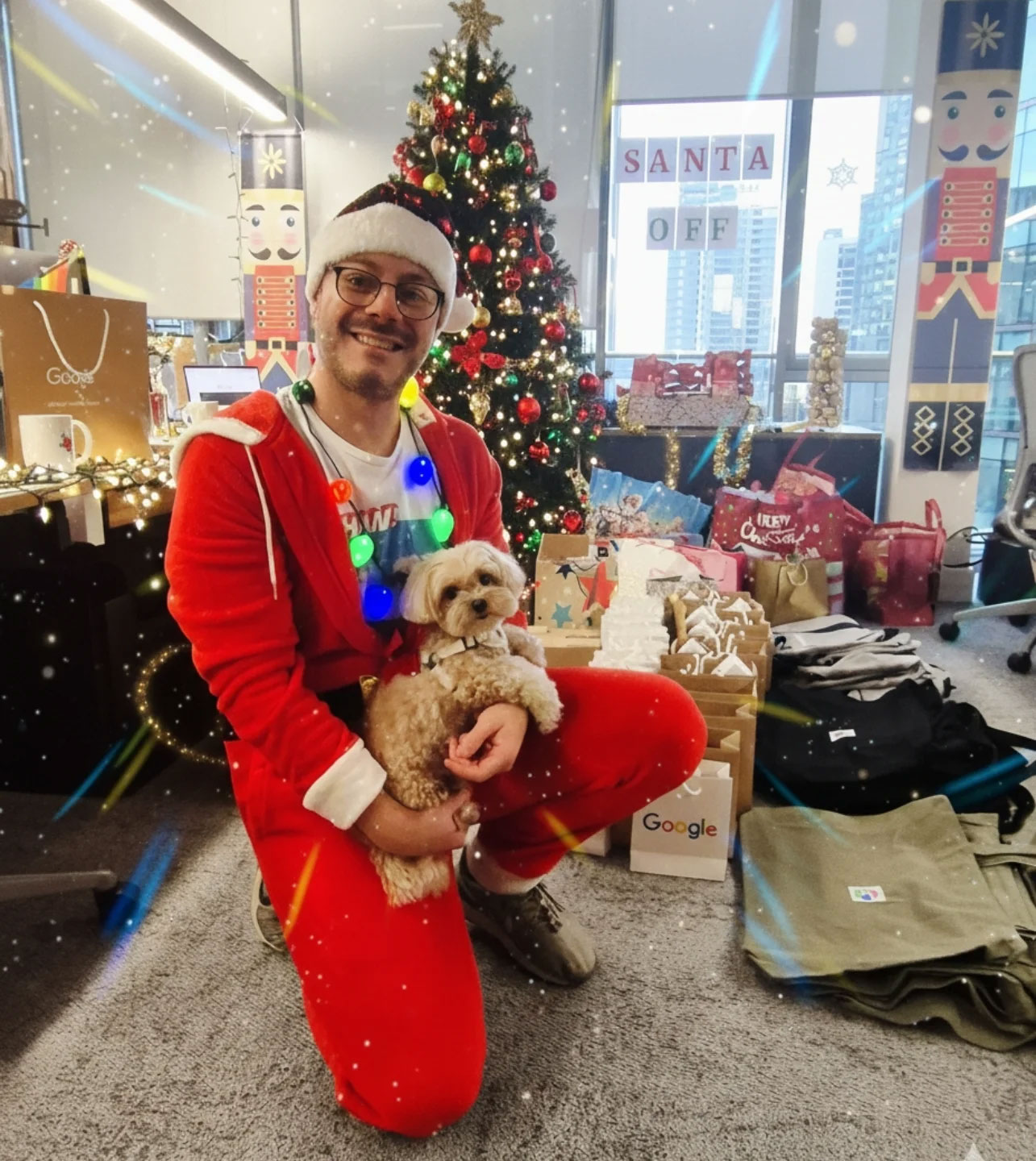 Googlers Ready For Christmas