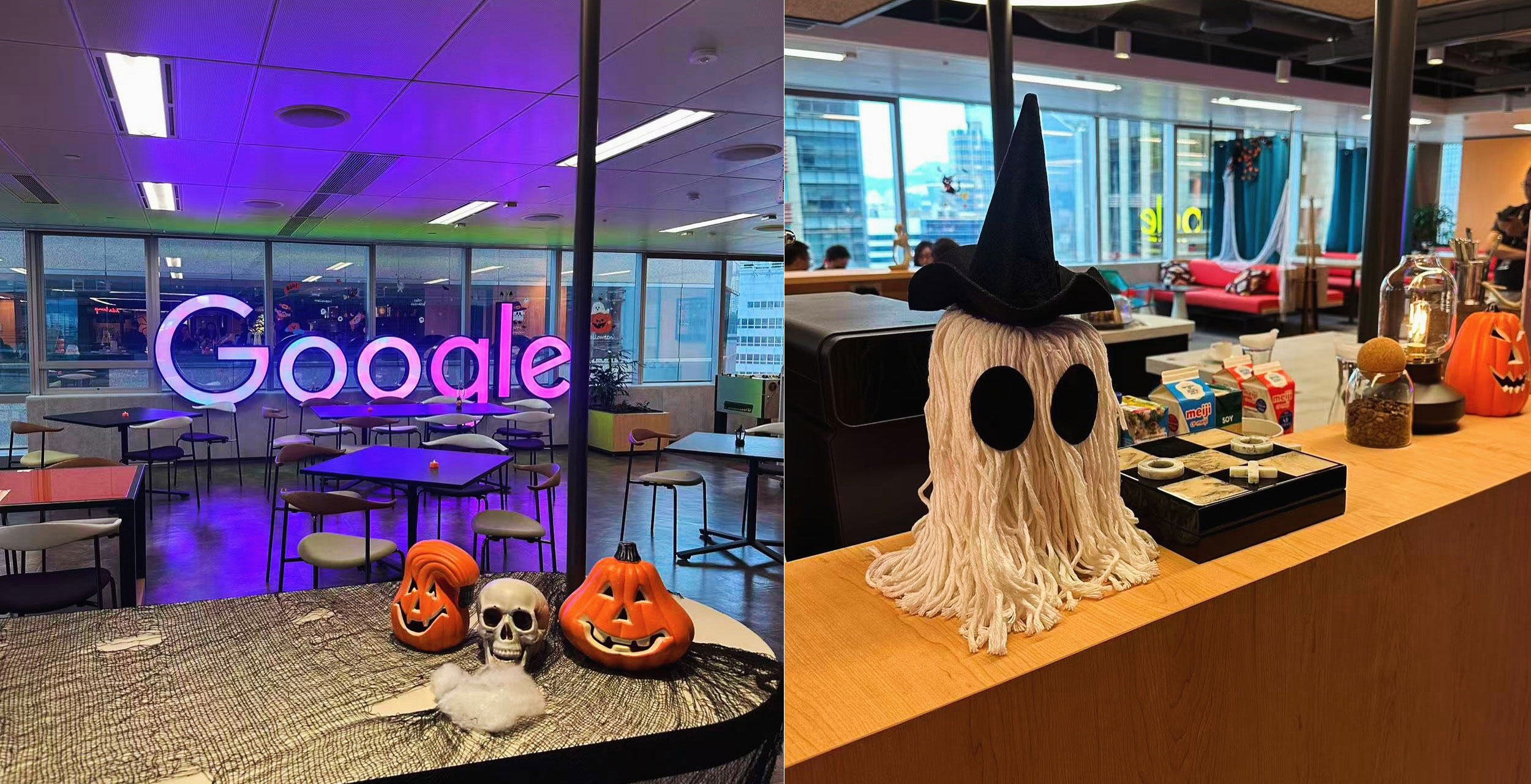 Google Hong Kong Halloween Decorations