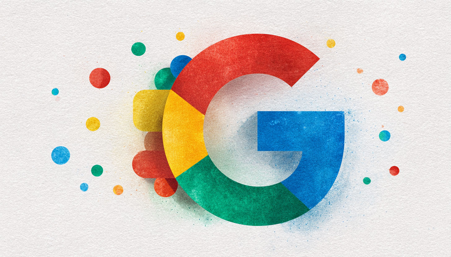 Growing Google Logo