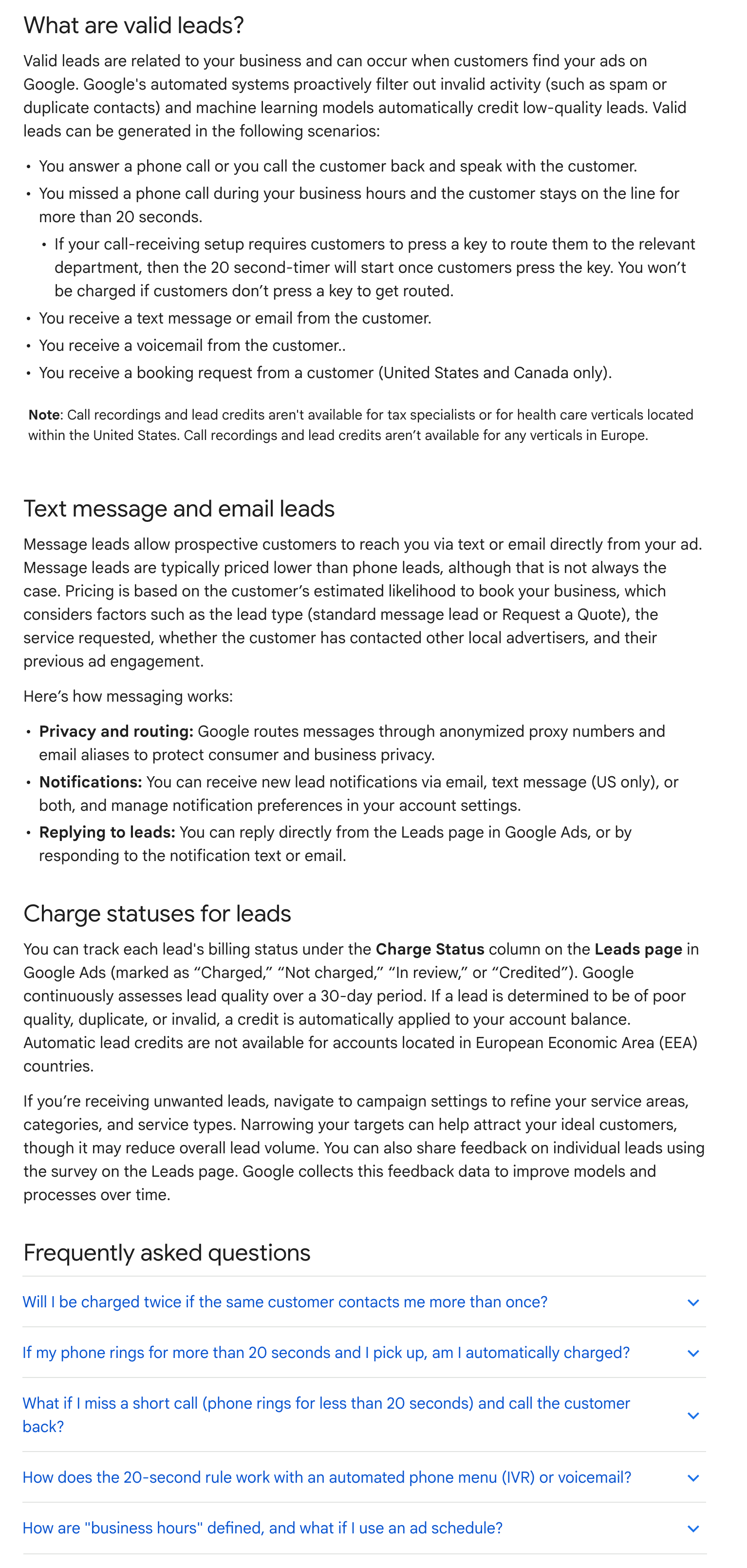 How Local Leads Work Doc