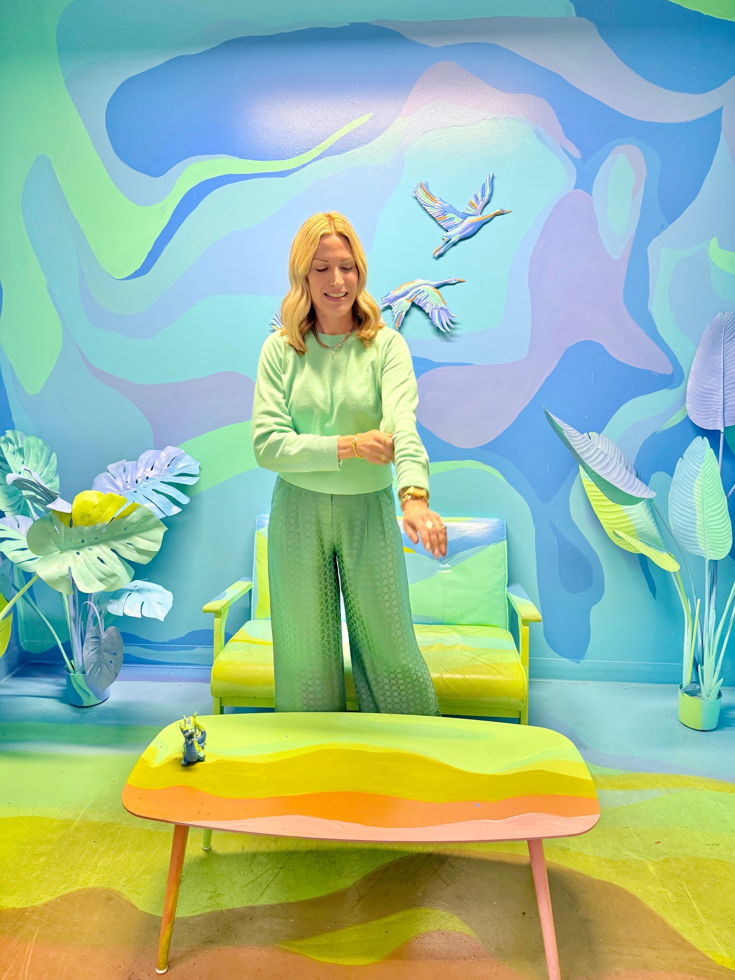 Matching Clothing With Google Office Walls