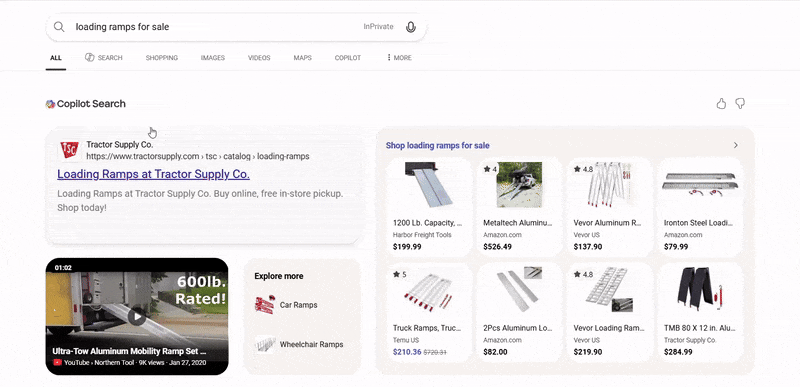 Microsoft Ads Magazine Answer Card Format
